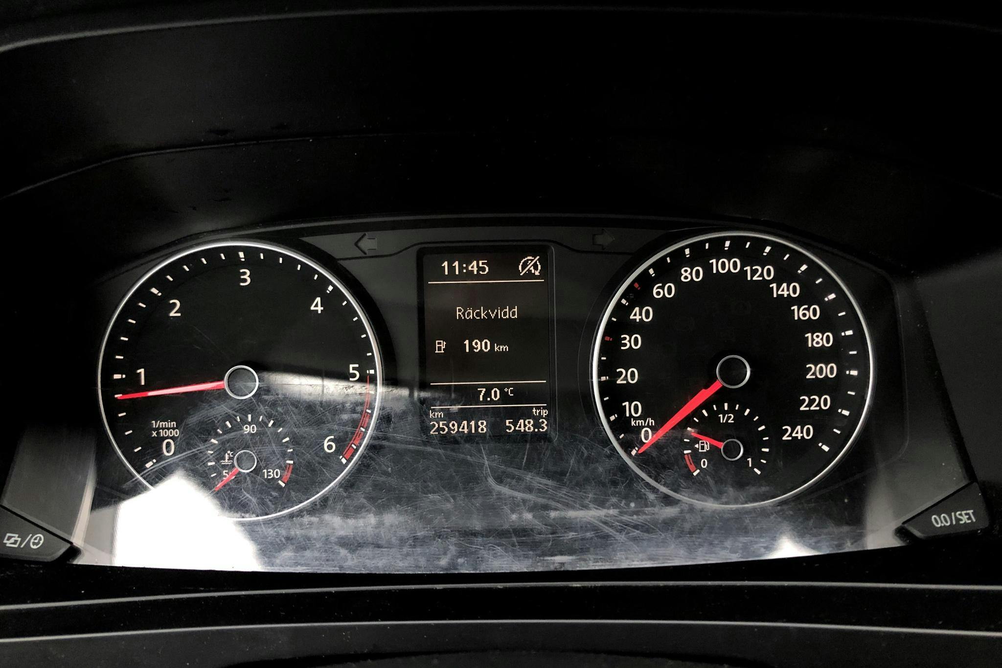 VW Transporter T6 2.0 TDI BMT 4MOTION (150hk) - 25 942 mil - Automat - vit - 2017