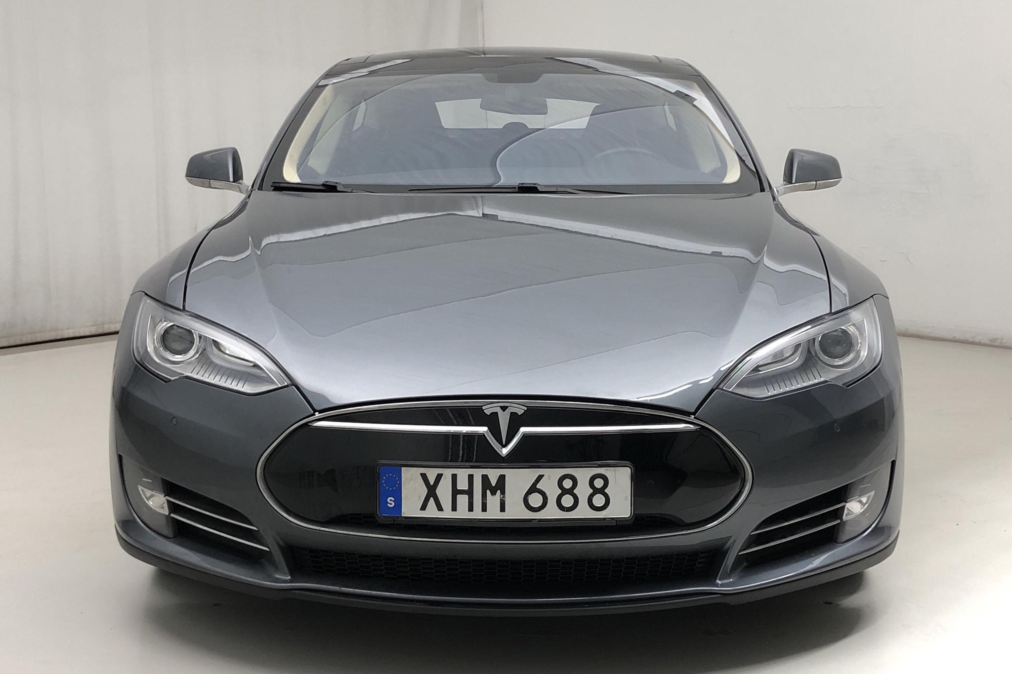 Tesla Model S 85 (380hk) - 14 870 mil - Automat - grå - 2014