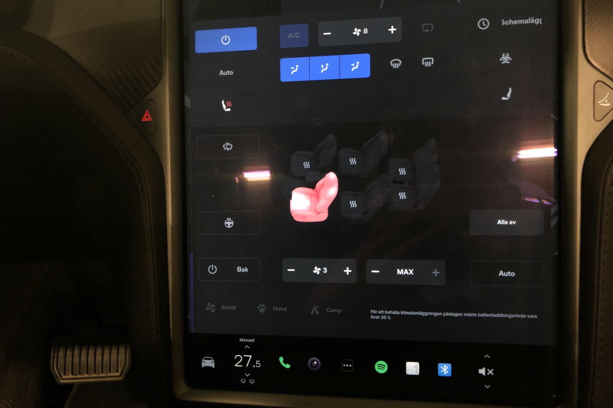 Tesla Model X 100D - 12 887 mil - Automat - vit - 2019