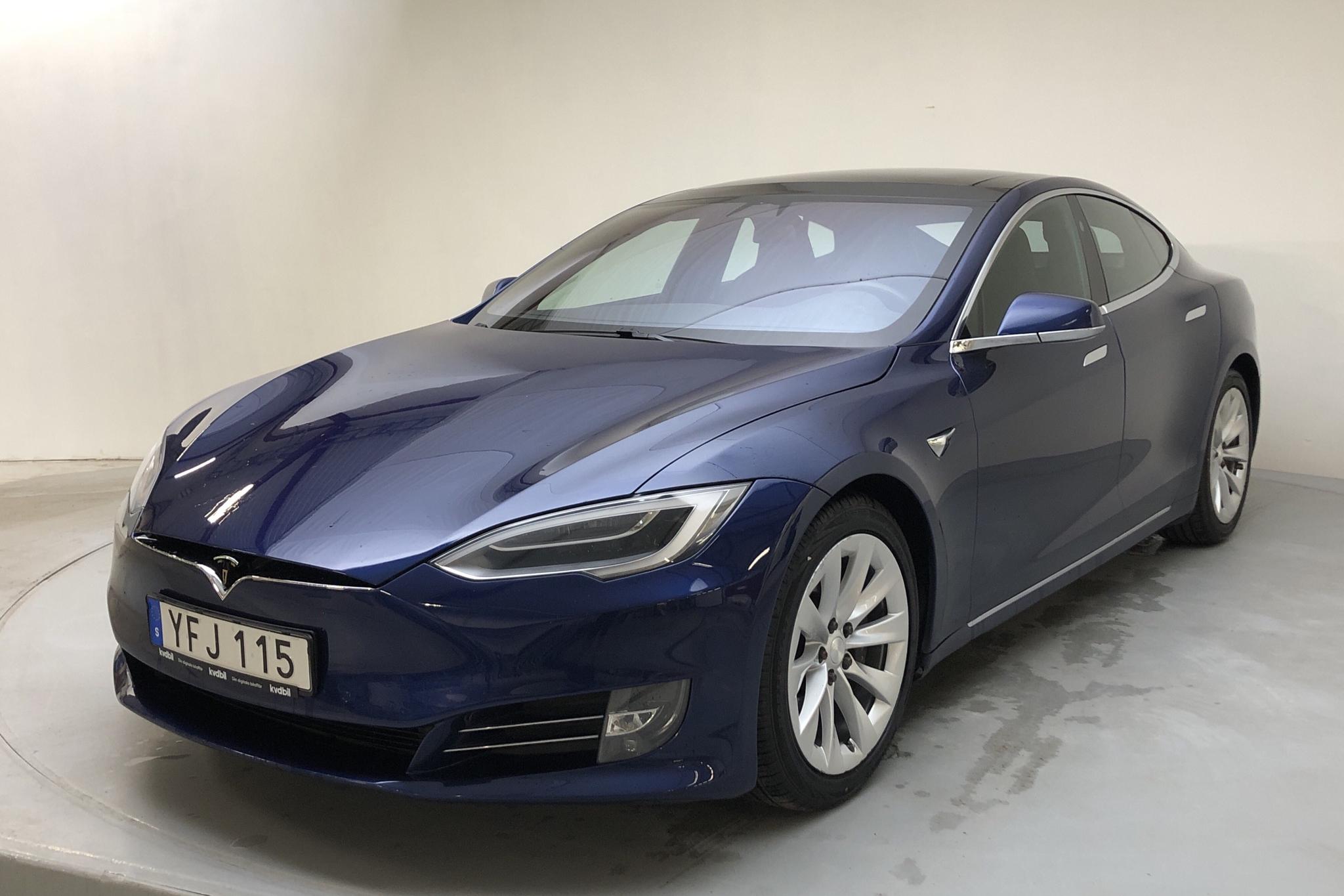Tesla Model S 90D - 209 150 km - Automatic - blue - 2016