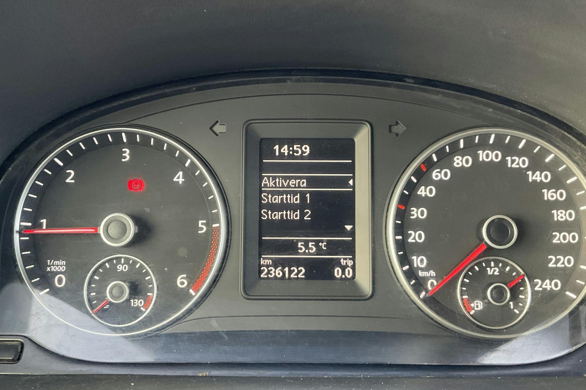 VW Caddy 1.6 TDI Maxi Skåp (102hk) - 236 130 km - Manual - white - 2012