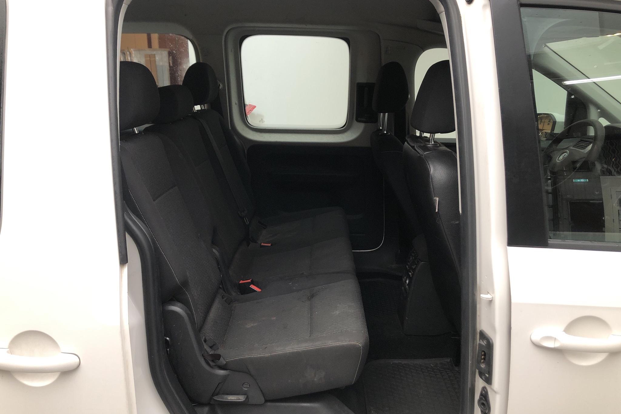 VW Caddy MPV Maxi 2.0 TDI (102hk) - 216 760 km - Manual - white - 2017
