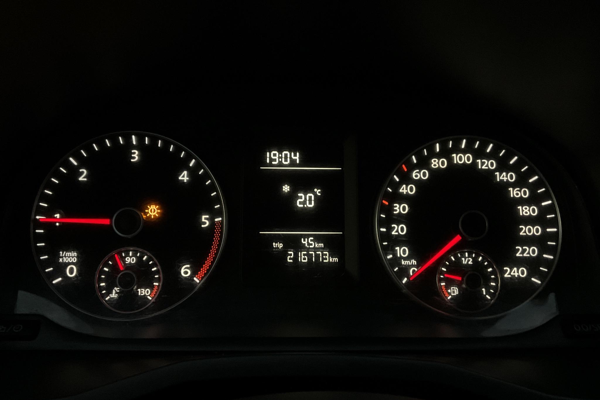 VW Caddy MPV Maxi 2.0 TDI (102hk) - 21 676 mil - Manuell - vit - 2017