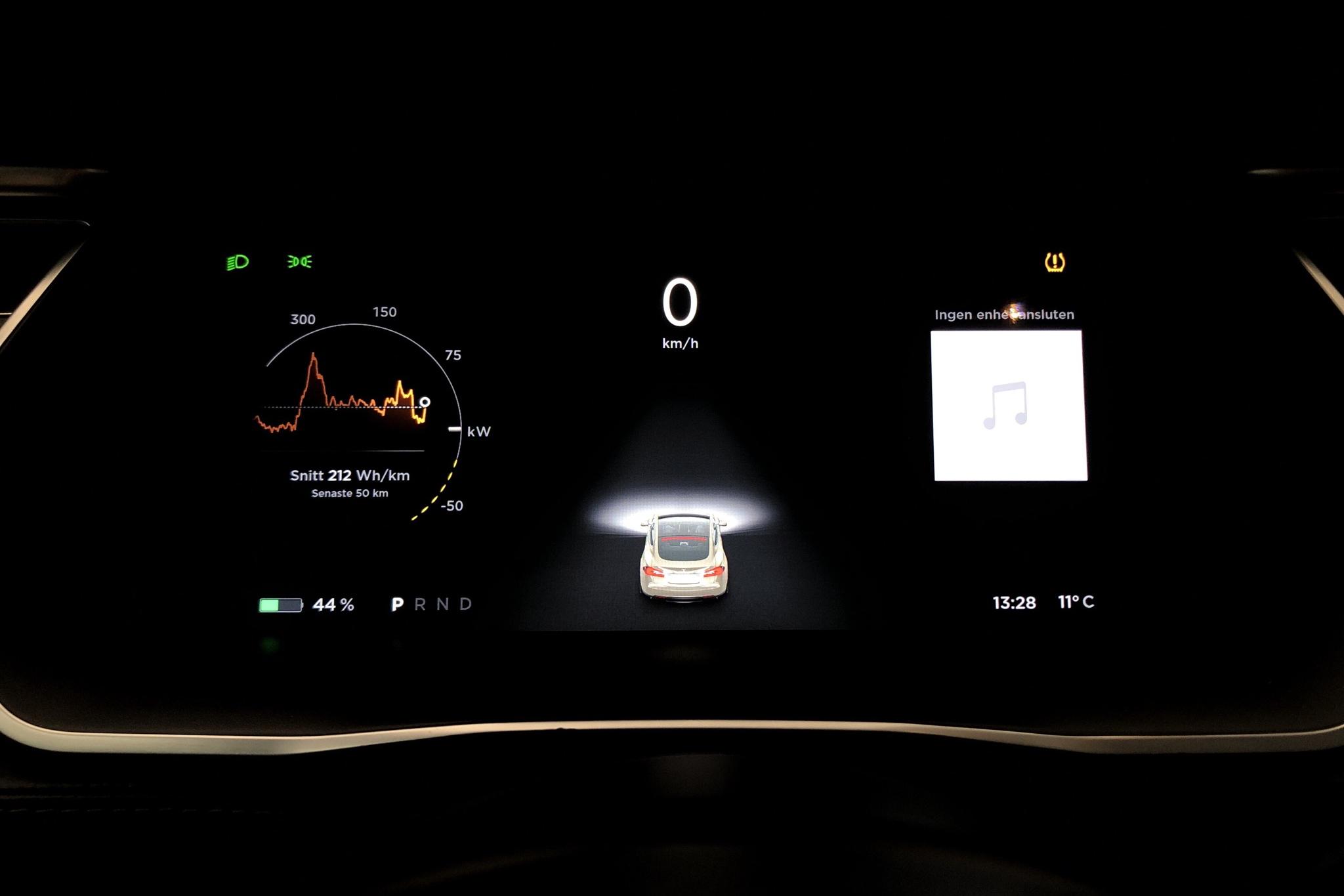 Tesla Model S 85D - 16 258 mil - Automat - grå - 2015