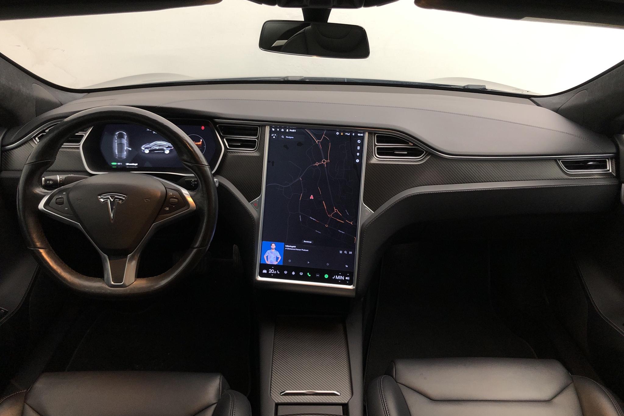 Tesla Model S 75D (525hk) - 8 140 mil - Automat - svart - 2017