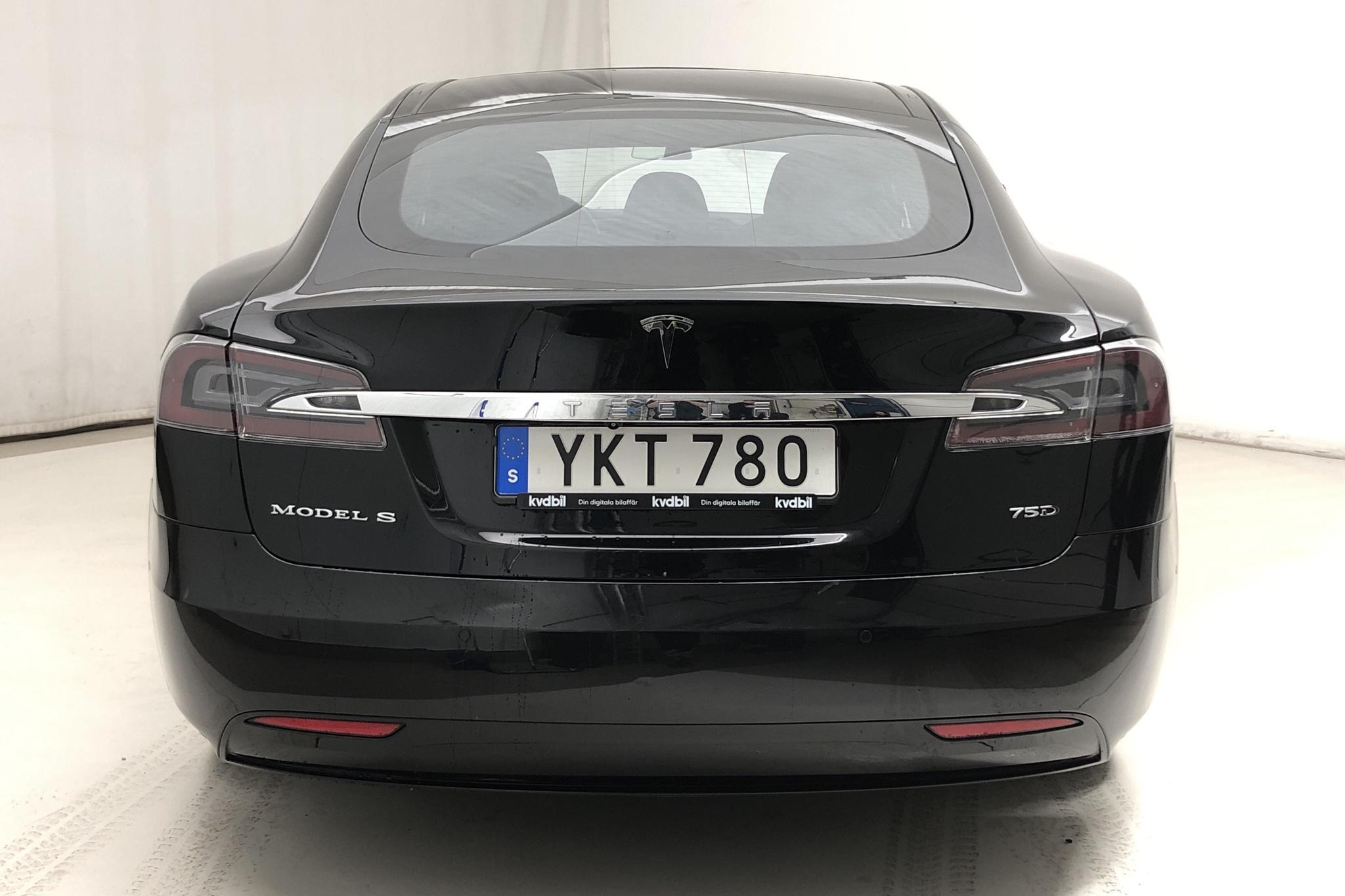 Tesla Model S 75D (525hk) - 81 400 km - Automatic - black - 2017
