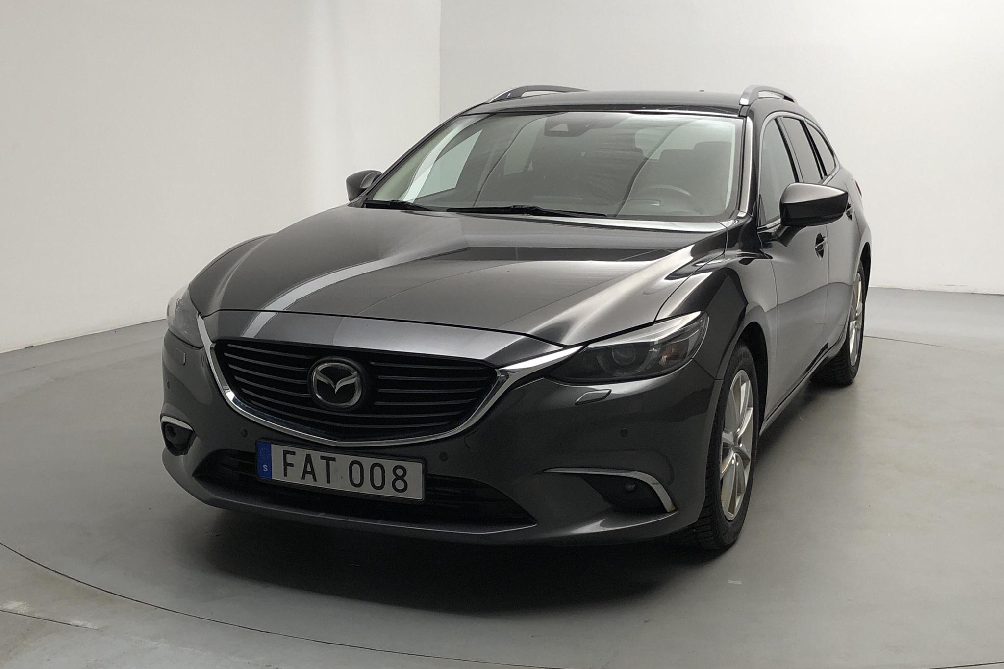 Mazda 6 2.2 DE Kombi (175hk) - 16 297 mil - Manuell - grå - 2017