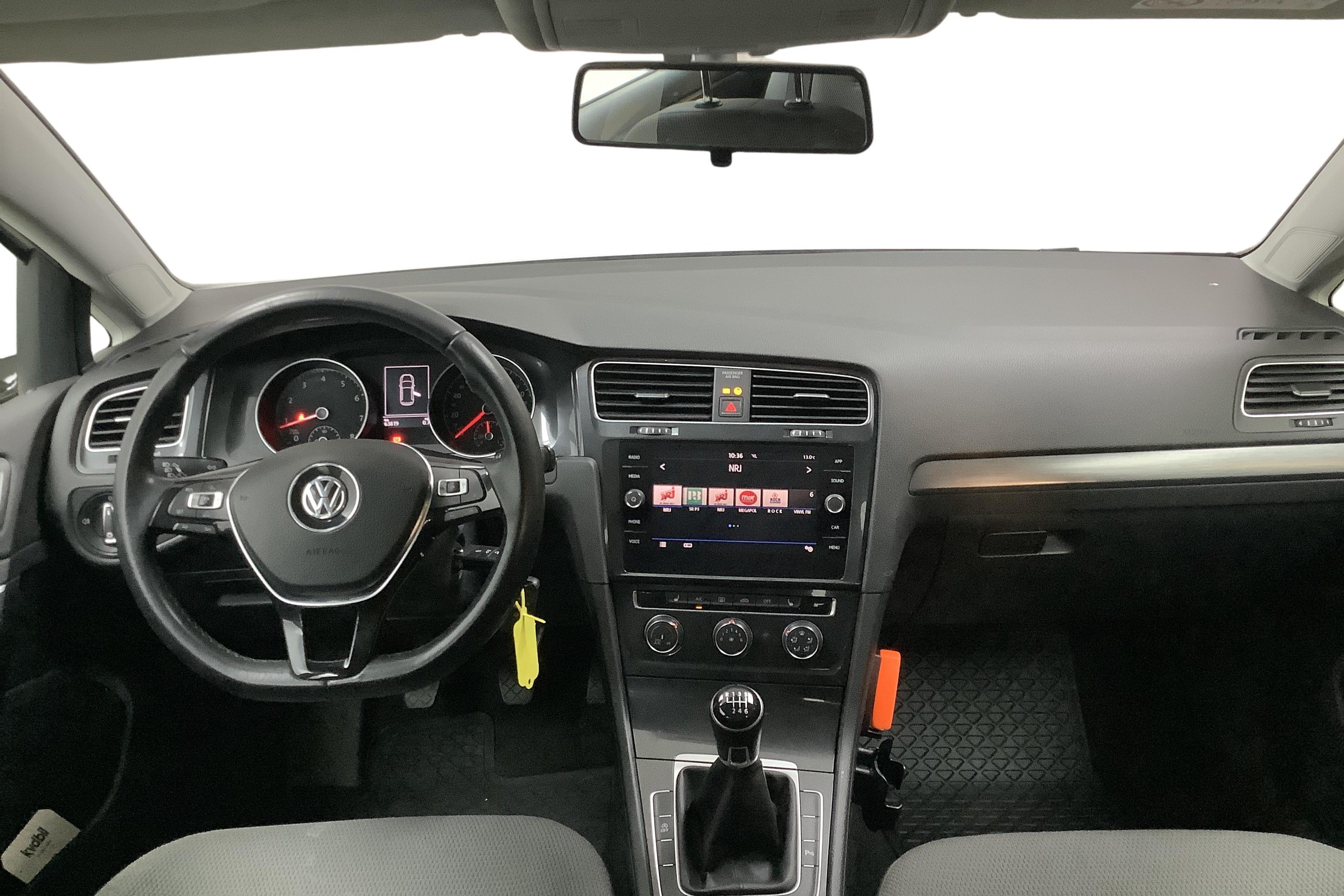 VW Golf VII 1.4 TSI Multifuel 5dr (125hk) - 6 382 mil - Manuell - vit - 2018