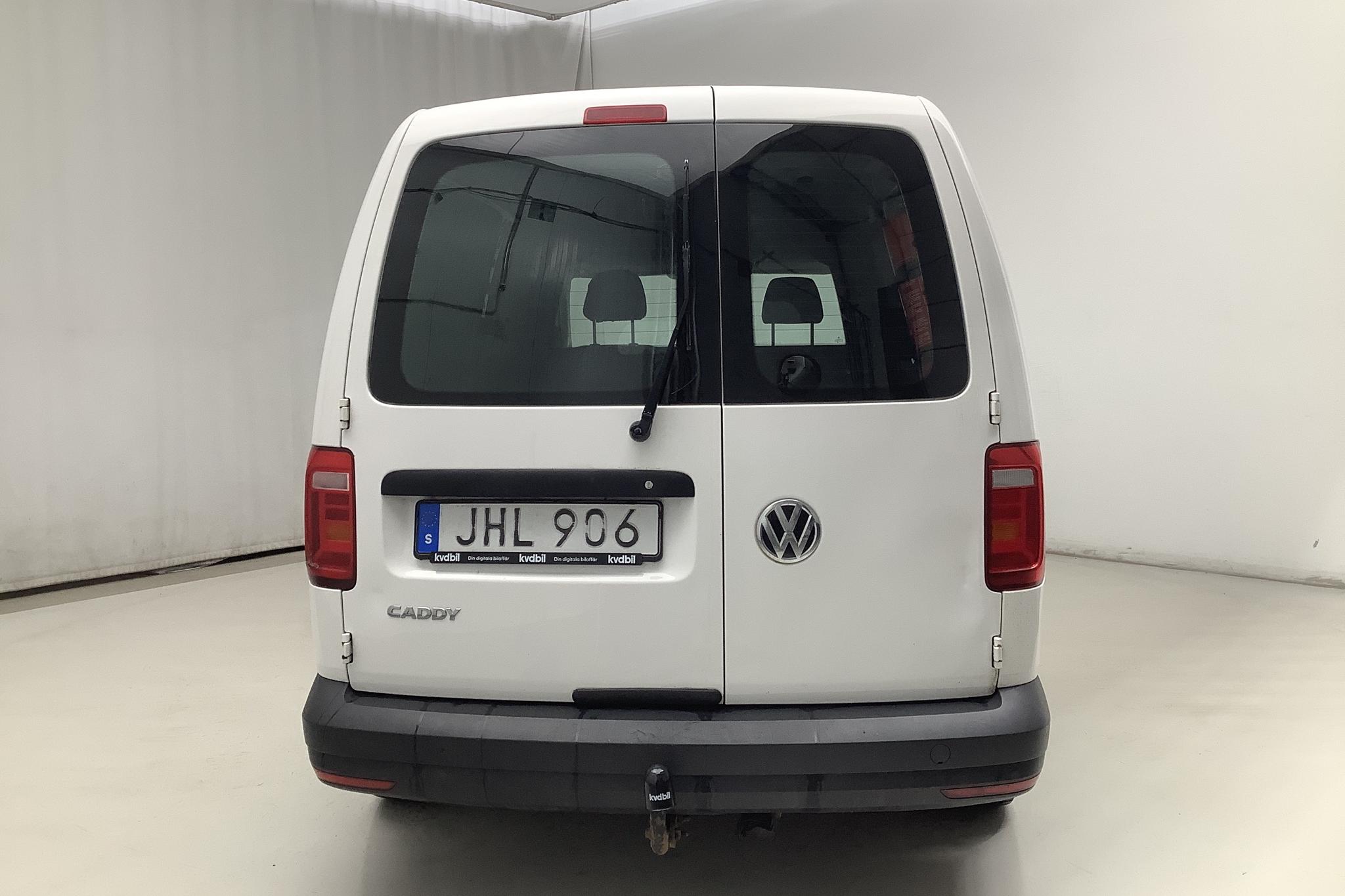 VW Caddy 2.0 TDI Maxi Skåp (102hk) - 25 640 mil - Automat - vit - 2016