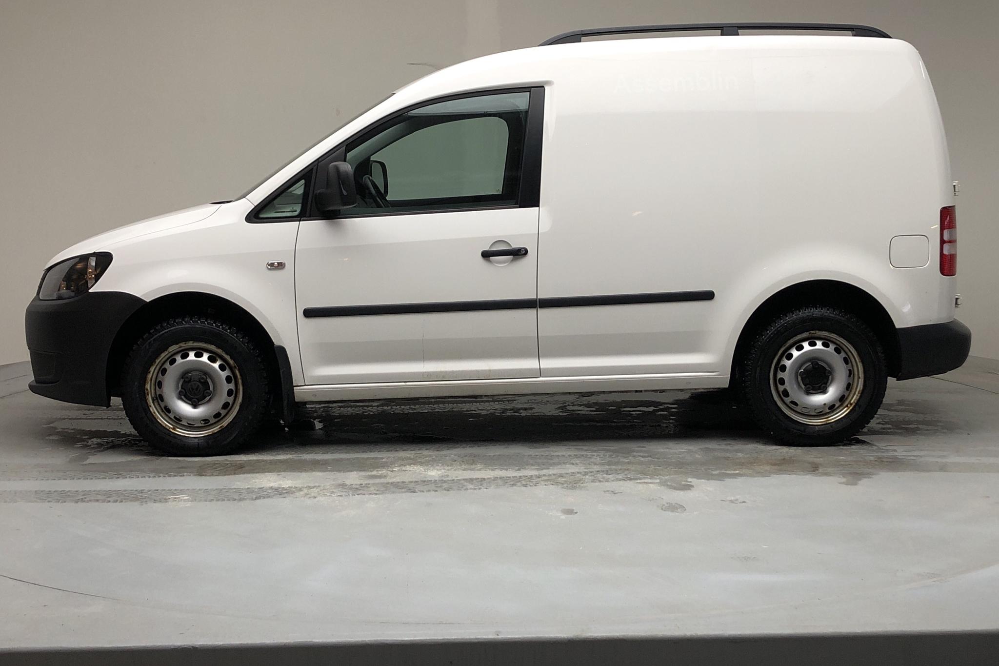 VW Caddy 1.6 TDI Skåp (102hk) - 76 520 km - Manual - white - 2014