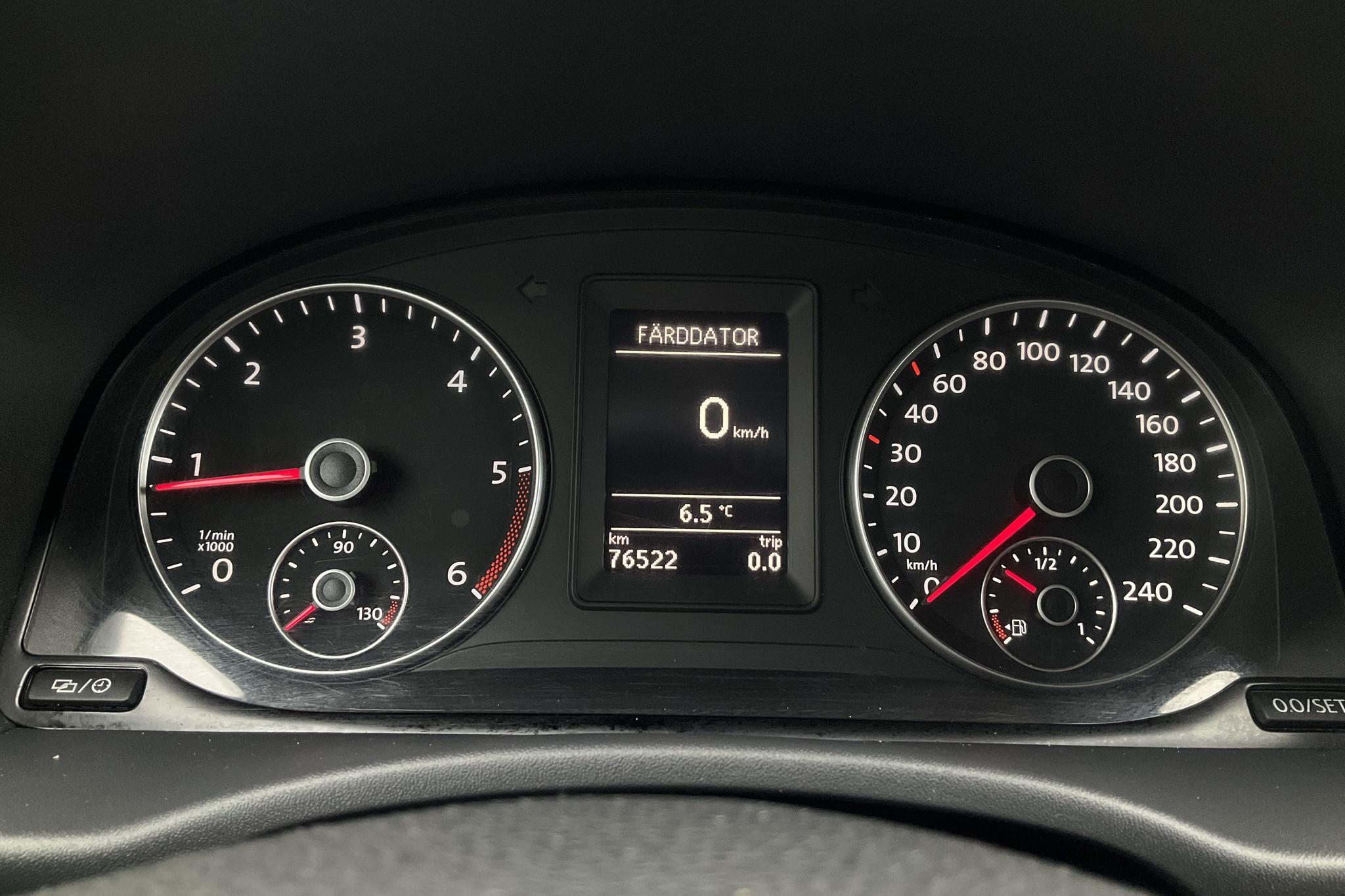 VW Caddy 1.6 TDI Skåp (102hk) - 7 652 mil - Manuell - vit - 2014