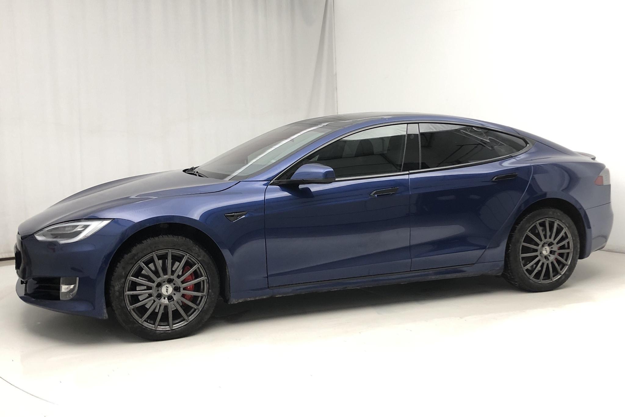 Tesla Model S Dual Motor Performance AWD - 7 999 mil - Automat - blå - 2019