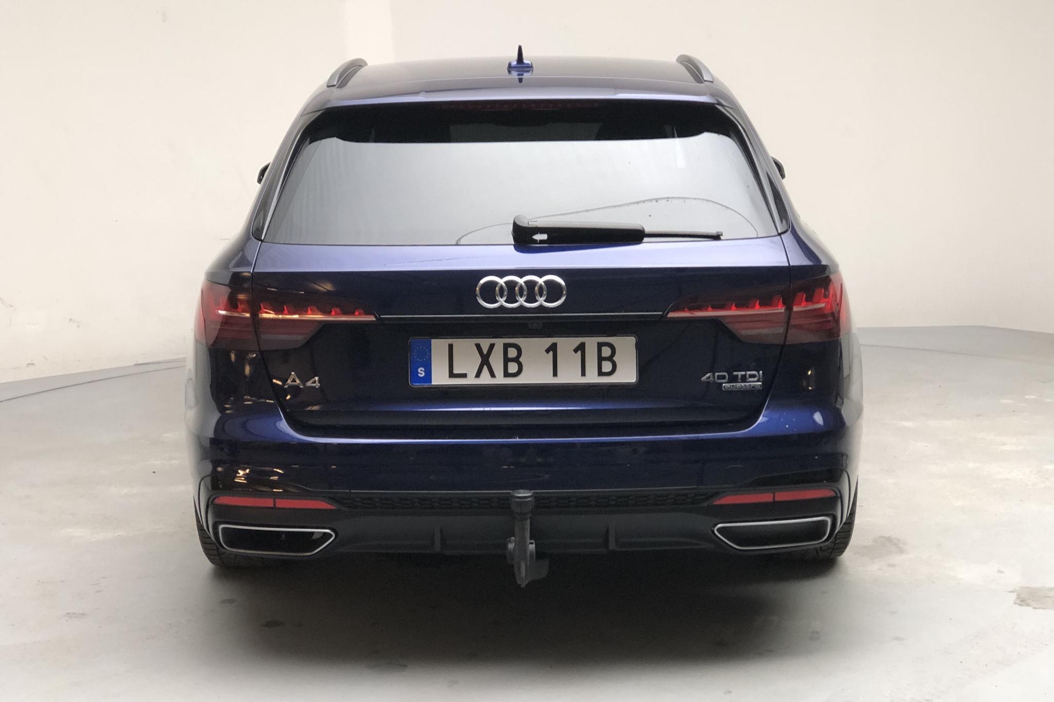 Audi A4 Avant 40 TDI quattro (190hk) - 34 190 km - Automatic - blue - 2020