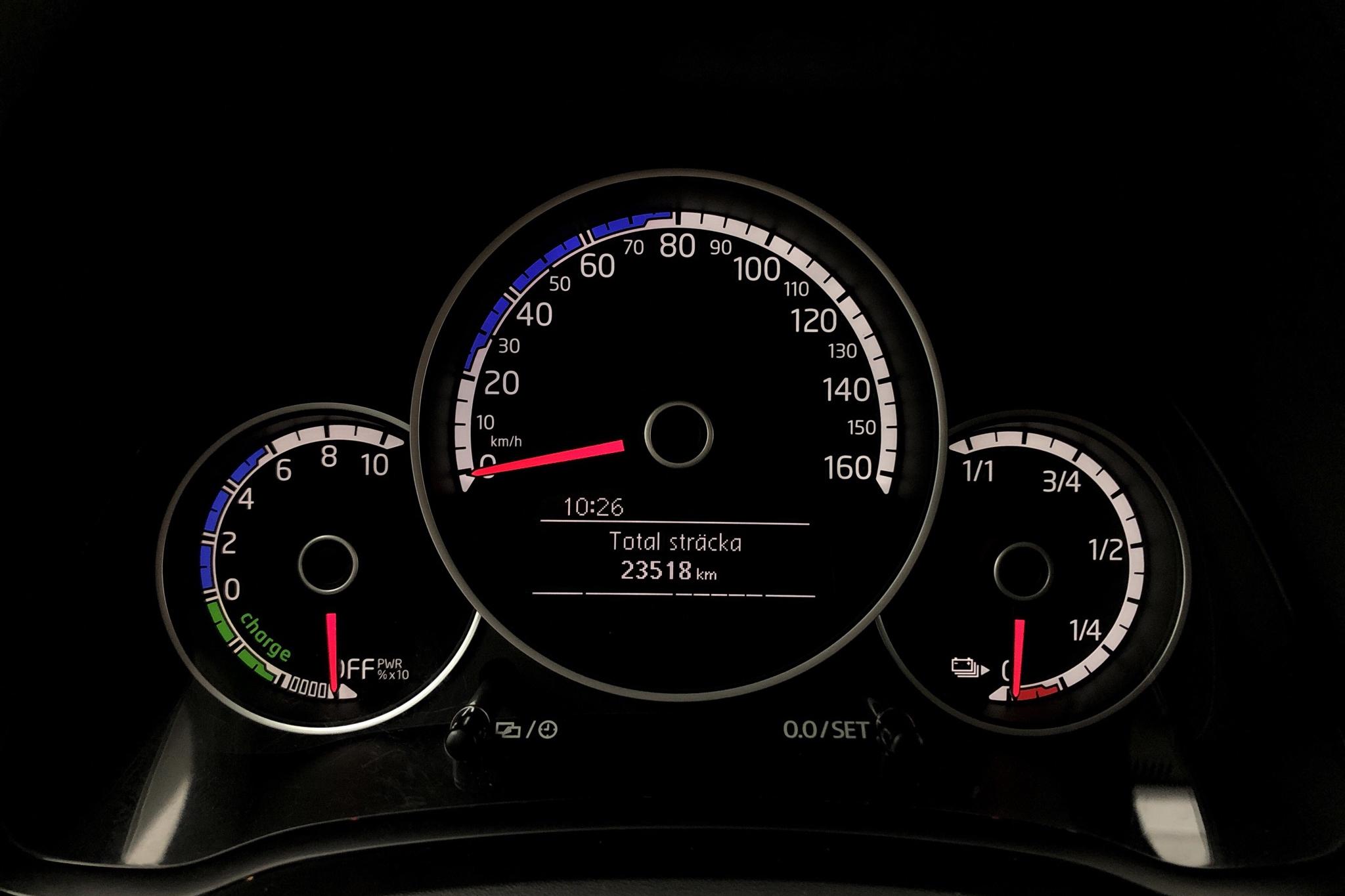 VW e-up! (83hk) - 2 352 mil - Automat - vit - 2018