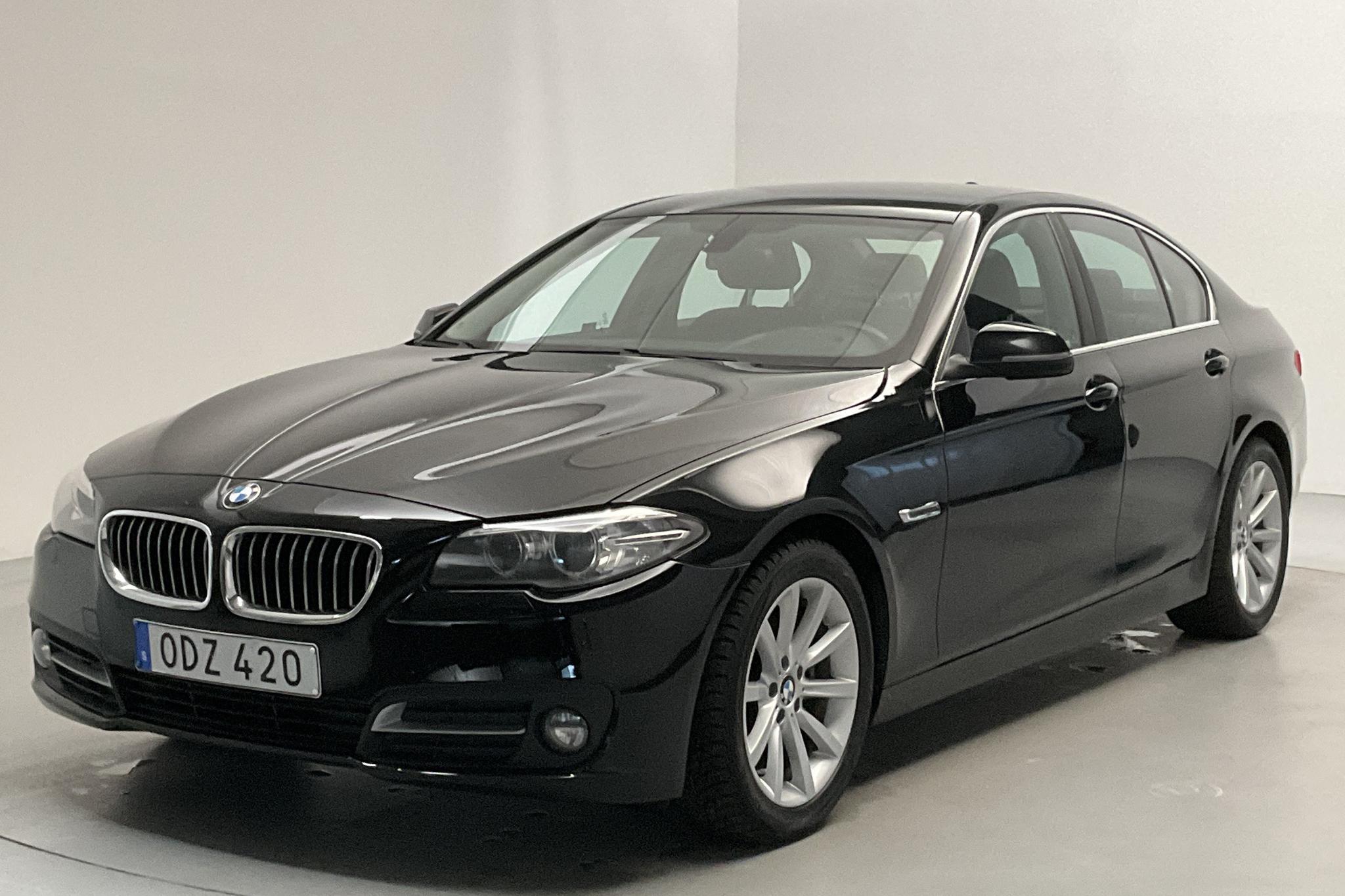 BMW 520d Sedan, F10 (190hk) - 103 930 km - Automatic - black - 2016