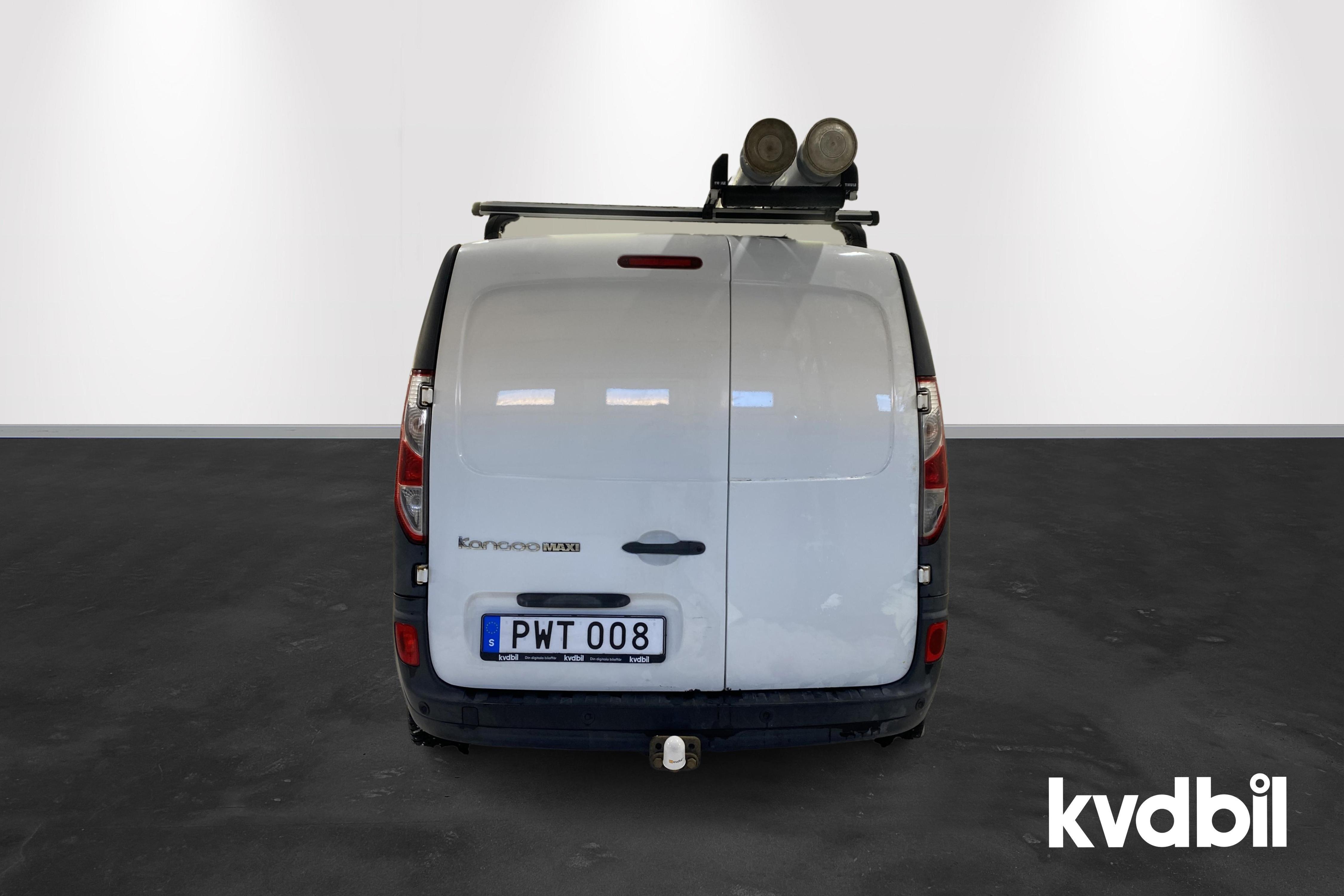 Renault Kangoo 1.5 dCi Maxi Skåp (110hk) - 9 452 mil - Manuell - vit - 2015