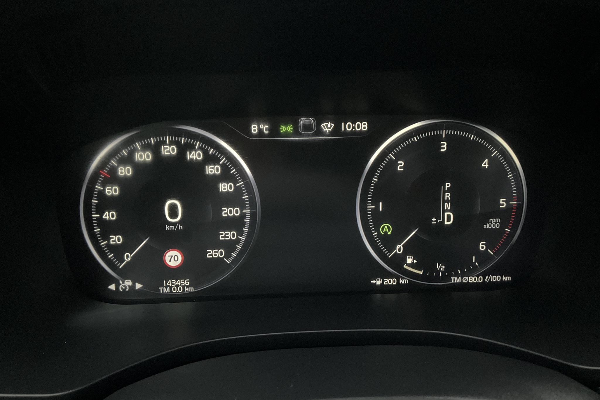 Volvo XC60 D4 AWD (190hk) - 143 460 km - Automatic - Dark Grey - 2019