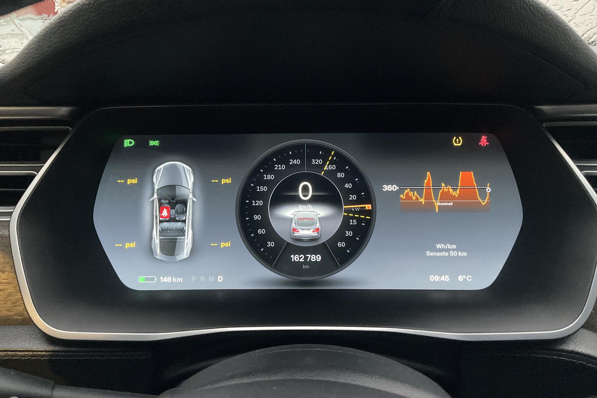 Tesla Model SP 85 - 16 278 mil - Automat - grå - 2014