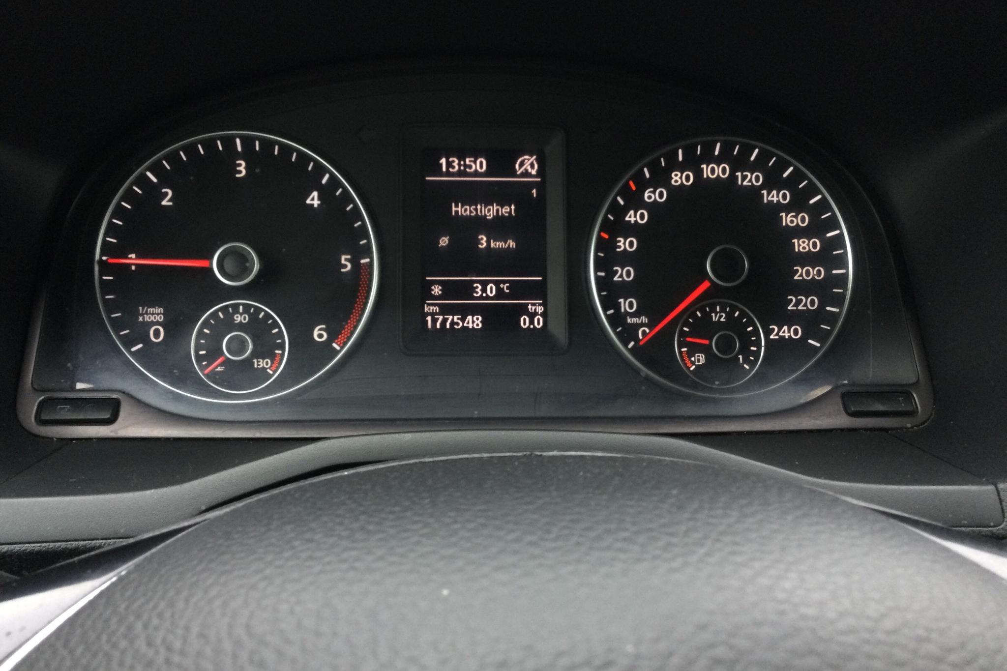 VW Caddy 2.0 TDI Skåp (75hk) - 17 756 mil - Manuell - vit - 2017