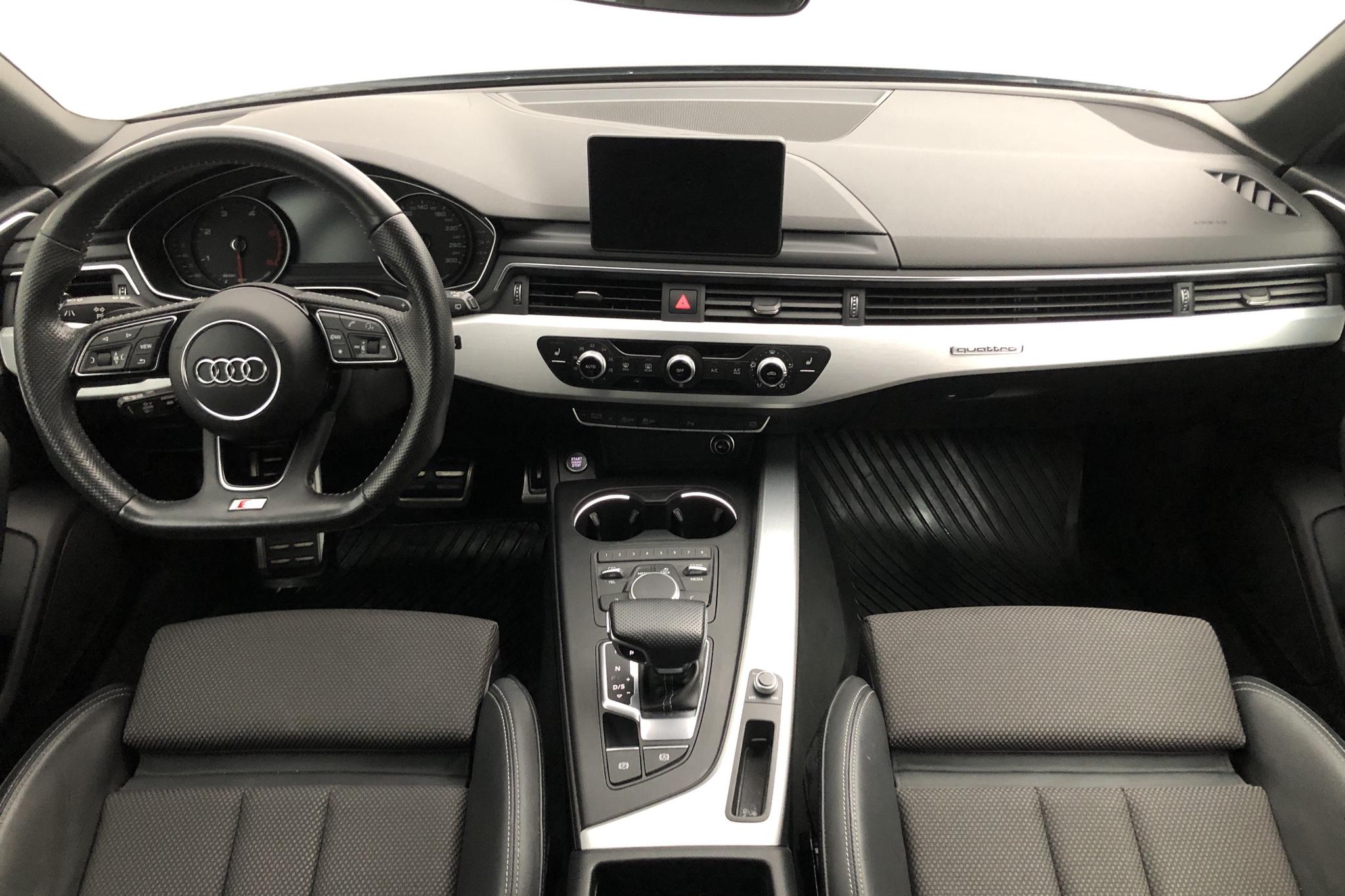 Audi A4 2.0 TDI Avant quattro (190hk) - 78 280 km - Automatic - black - 2018
