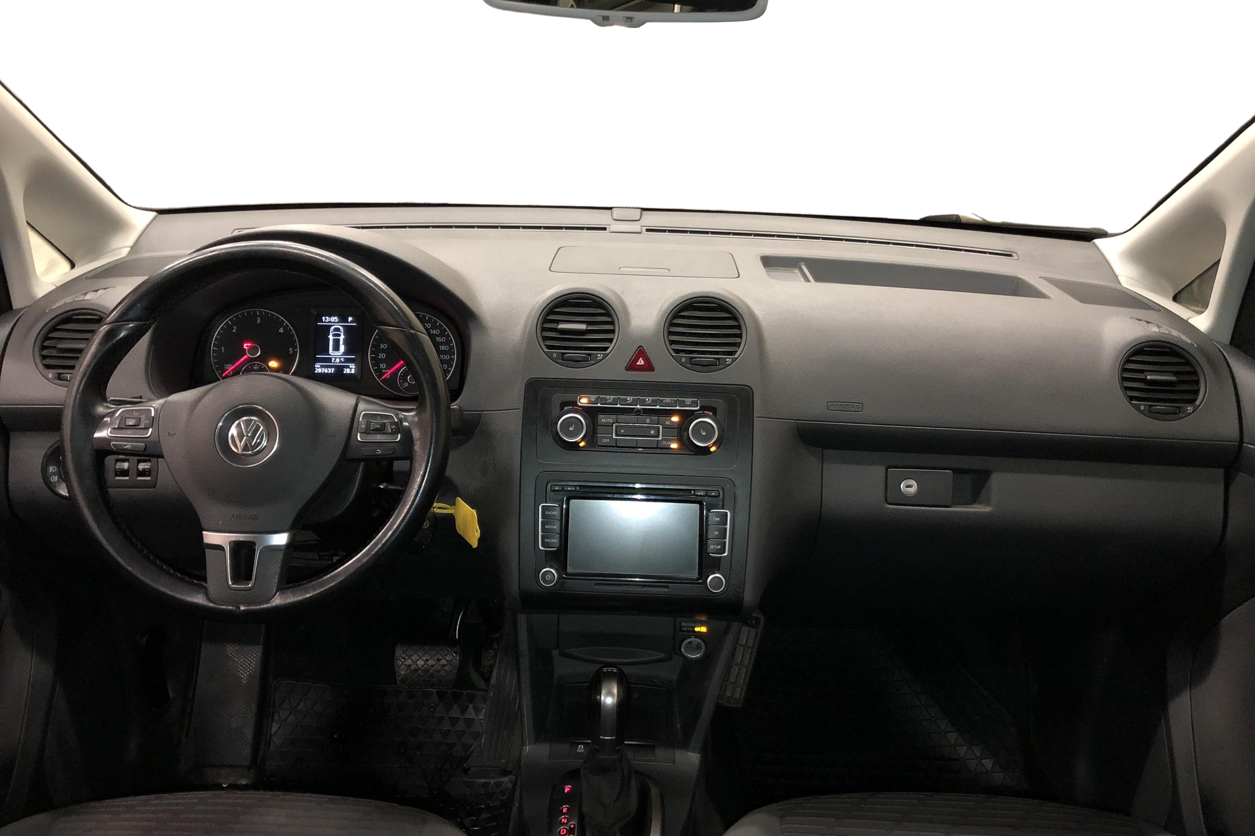 VW Caddy MPV Maxi 1.6 TDI (102hk) - 20 766 mil - Automat - röd - 2011