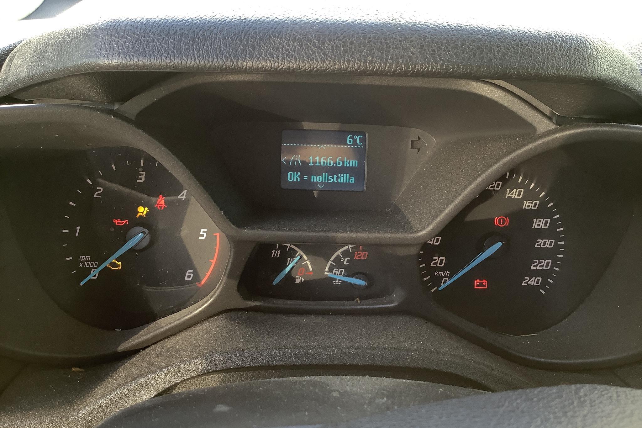 Ford Transit Connect 1.6 TDCi (95hk) - 21 004 mil - Manuell - vit - 2015