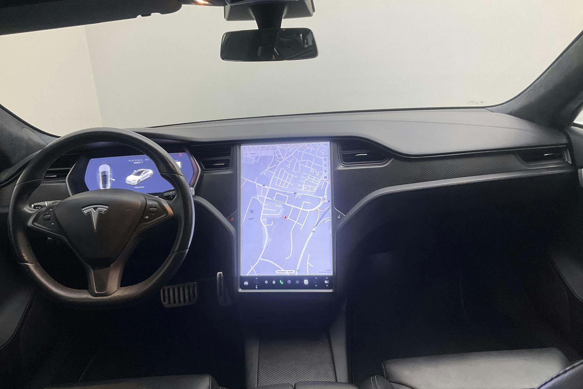 Tesla Model S 100D - 14 312 mil - Automat - vit - 2018