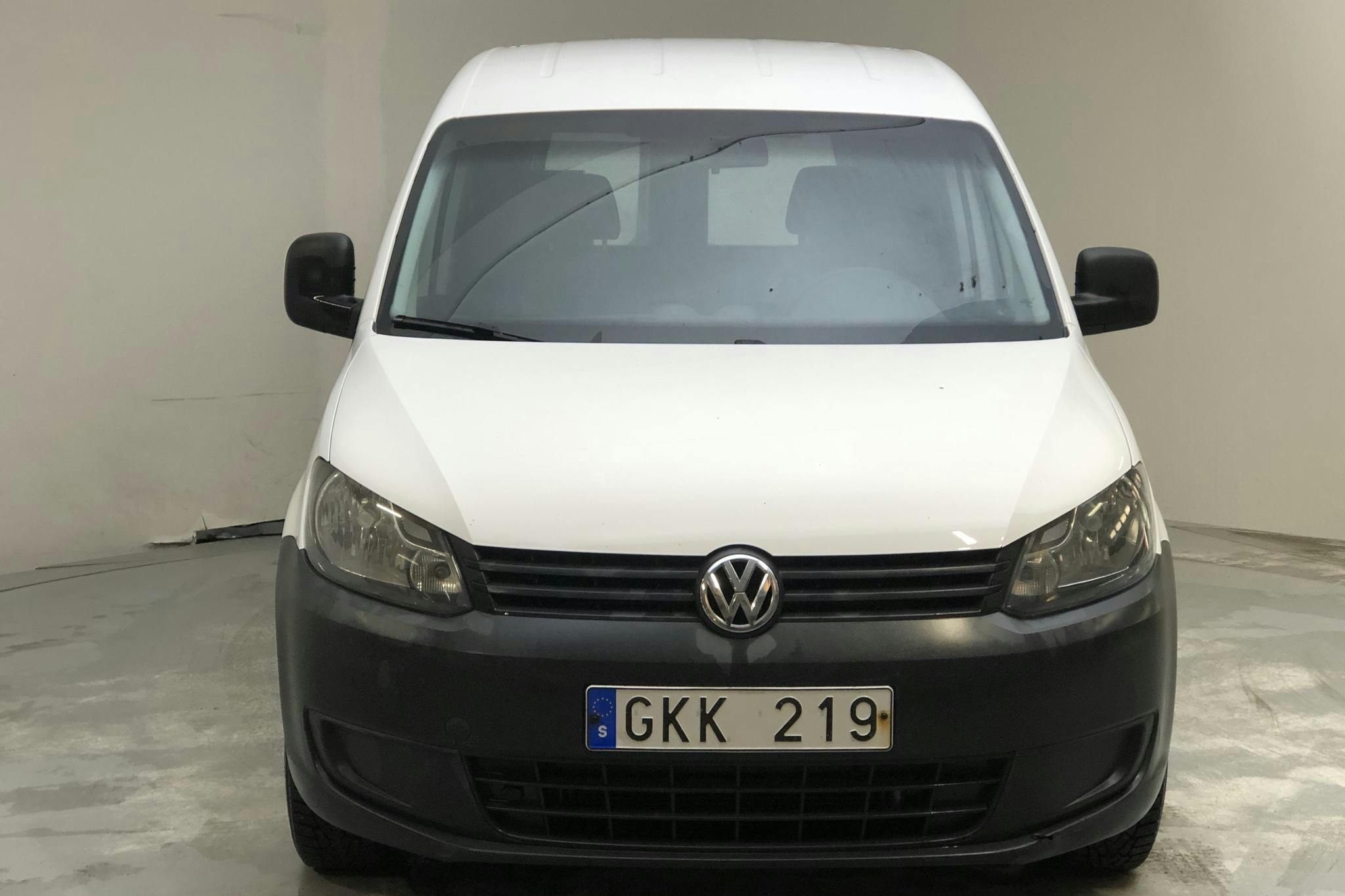 VW Caddy 1.6 TDI Skåp (75hk) - 12 356 mil - Manuell - vit - 2013