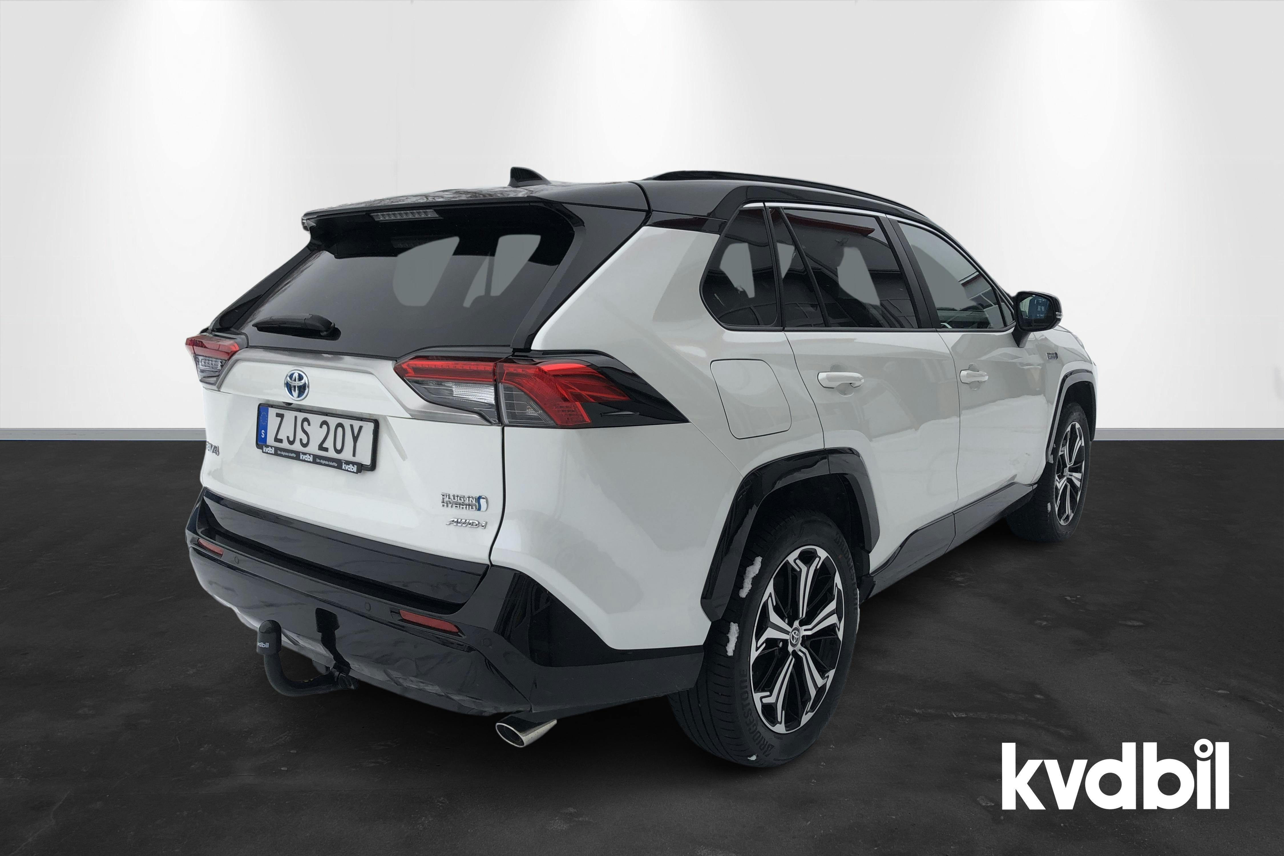 Toyota RAV4 2.5 Plug-in Hybrid AWD (306hk) - 37 040 km - Automatic - white - 2021