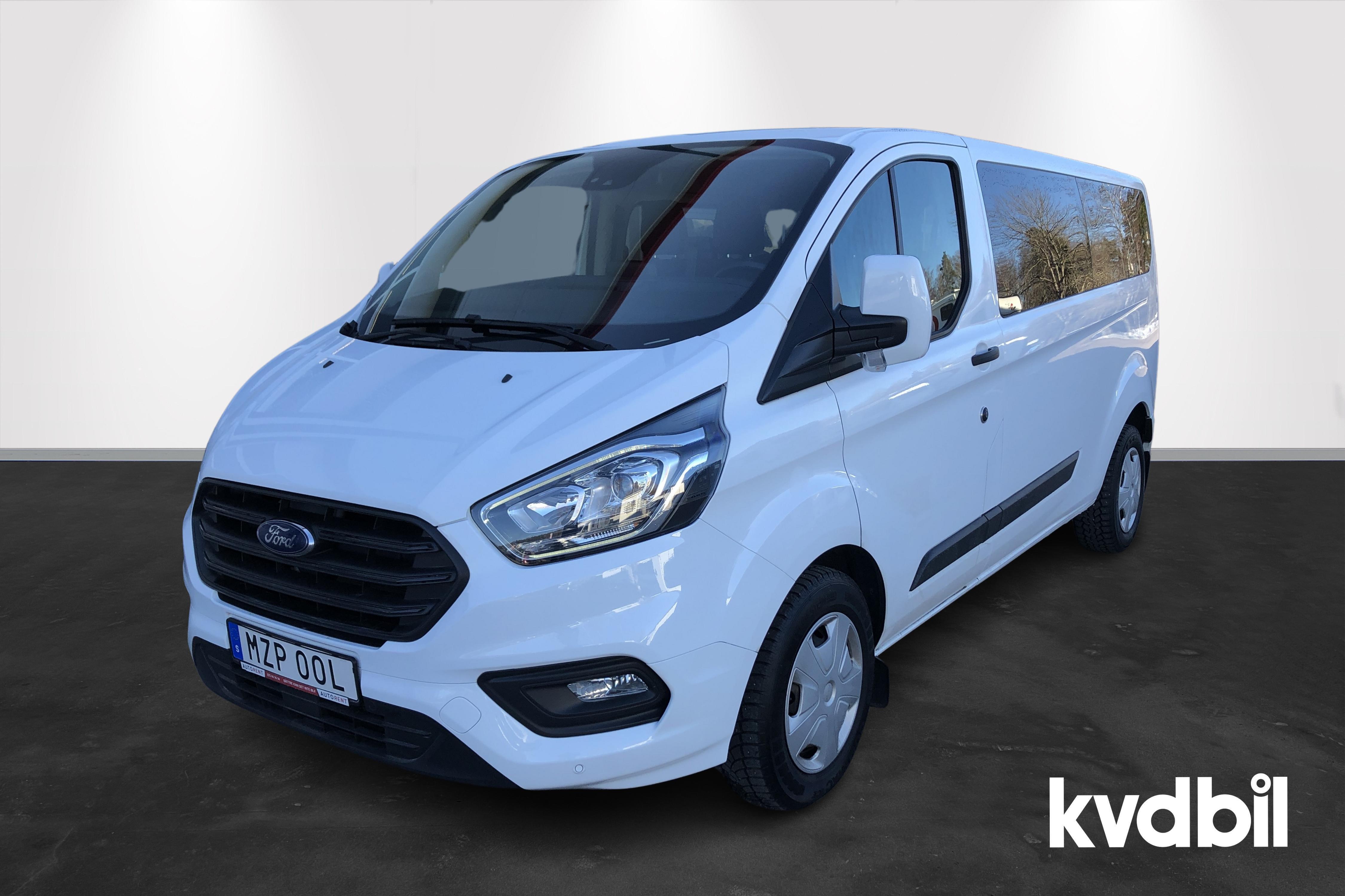 Ford Transit Custom 320 Kombi 2.0 EcoBlue (130hk) - 4 603 mil - Manuell - vit - 2020