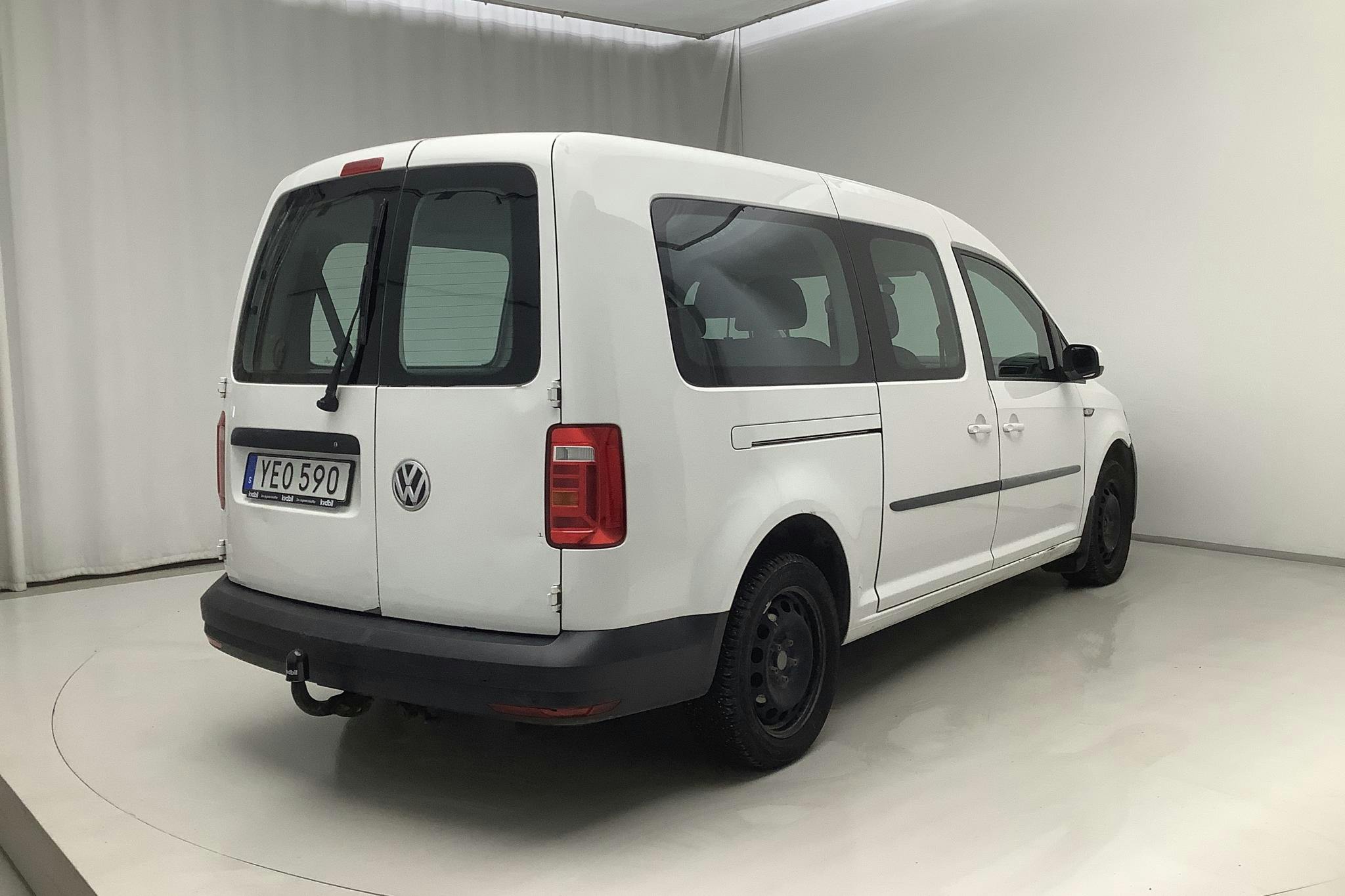 VW Caddy Maxi Life 2.0 TDI (102hk) - 118 410 km - Manual - white - 2017