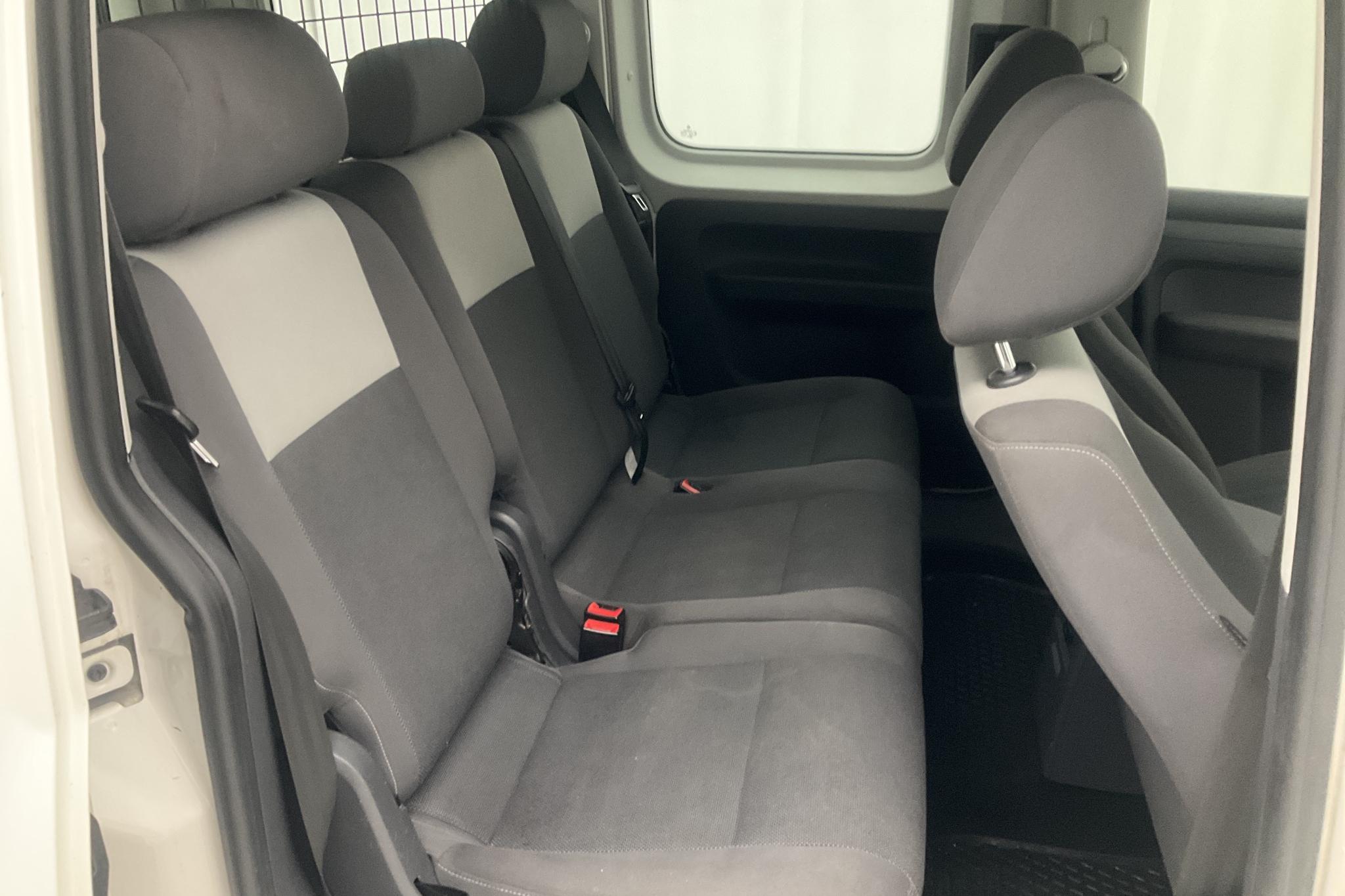 VW Caddy MPV 1.6 TDI (102hk) - 80 590 km - Manual - white - 2014