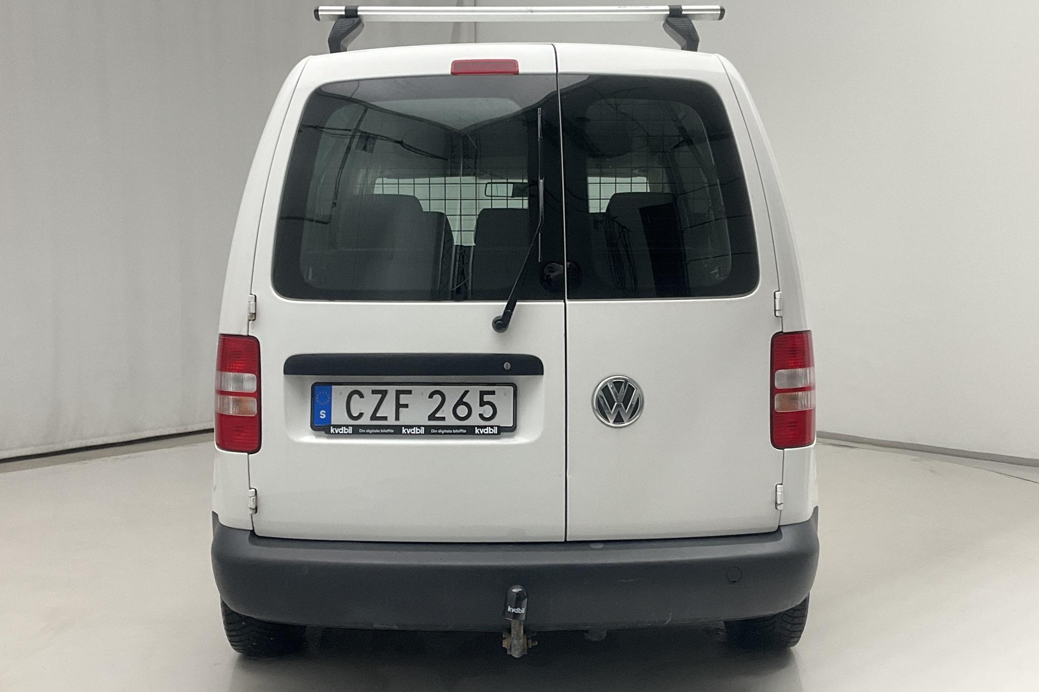 VW Caddy MPV 1.6 TDI (102hk) - 80 590 km - Manual - white - 2014