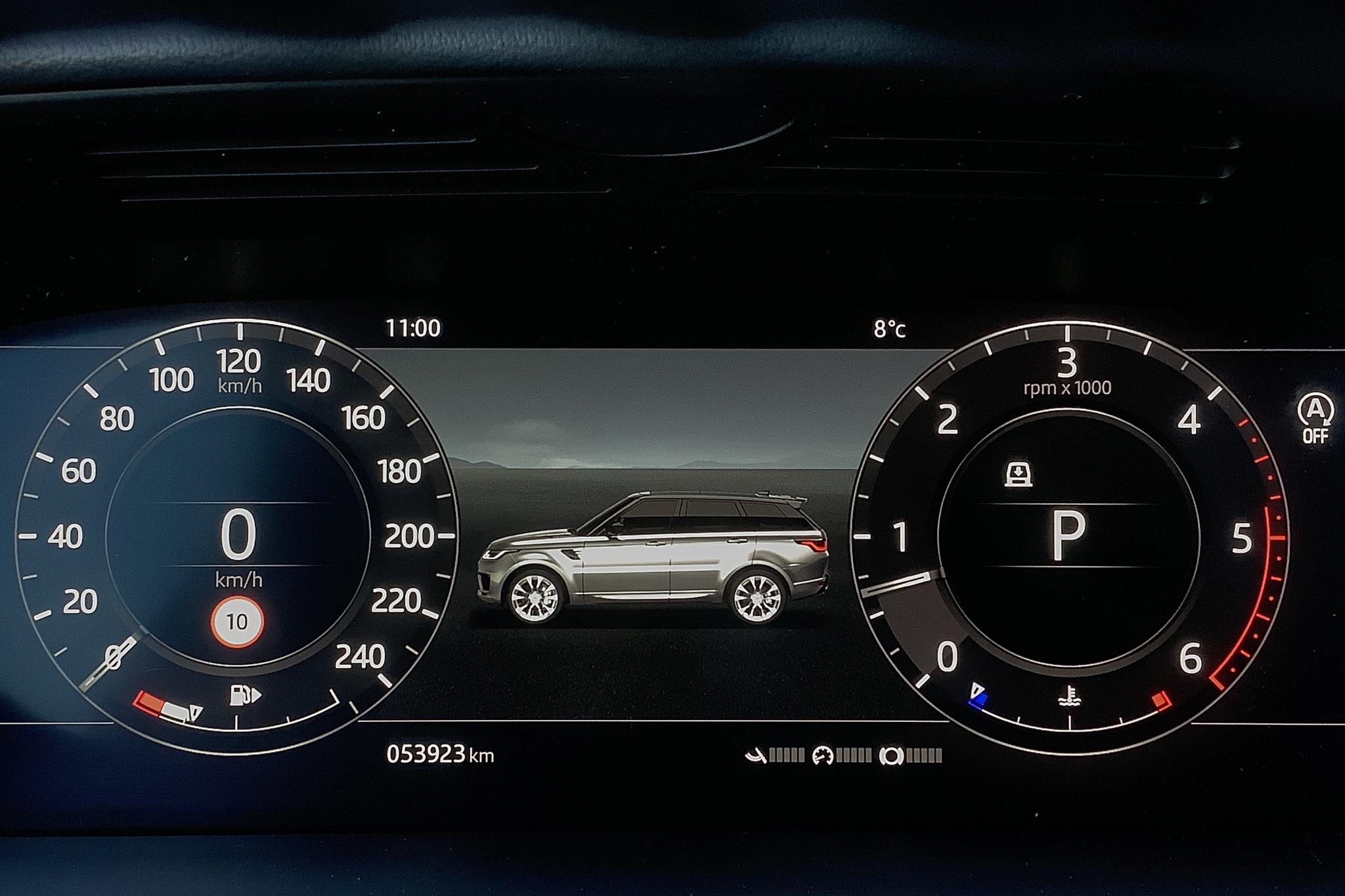 Land Rover Range Rover Sport 3.0 SDV6 (306hk) - 5 393 mil - Automat - svart - 2020