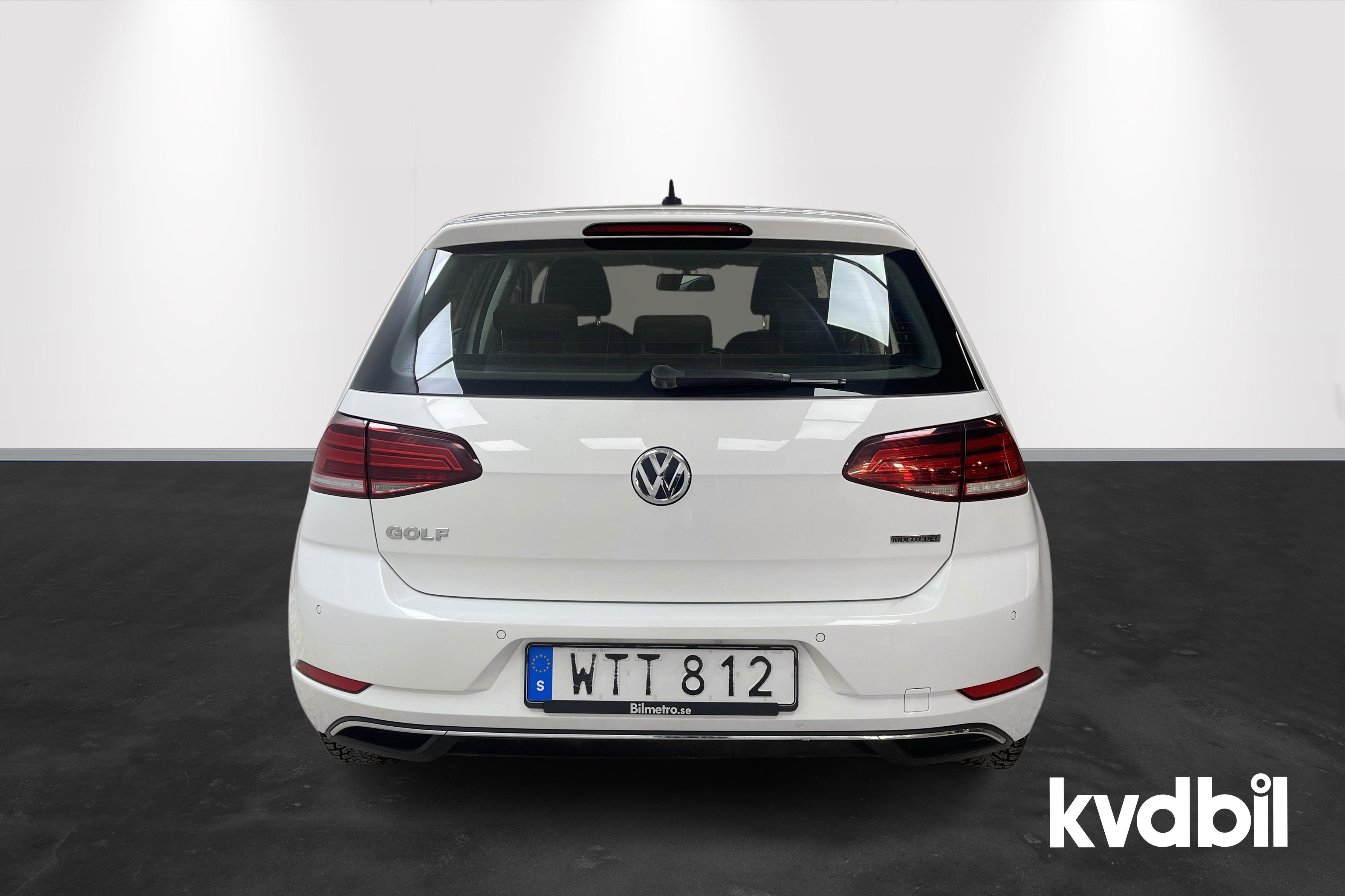 VW Golf VII 1.4 TSI Multifuel 5dr (125hk) - 153 420 km - Manual - white - 2018
