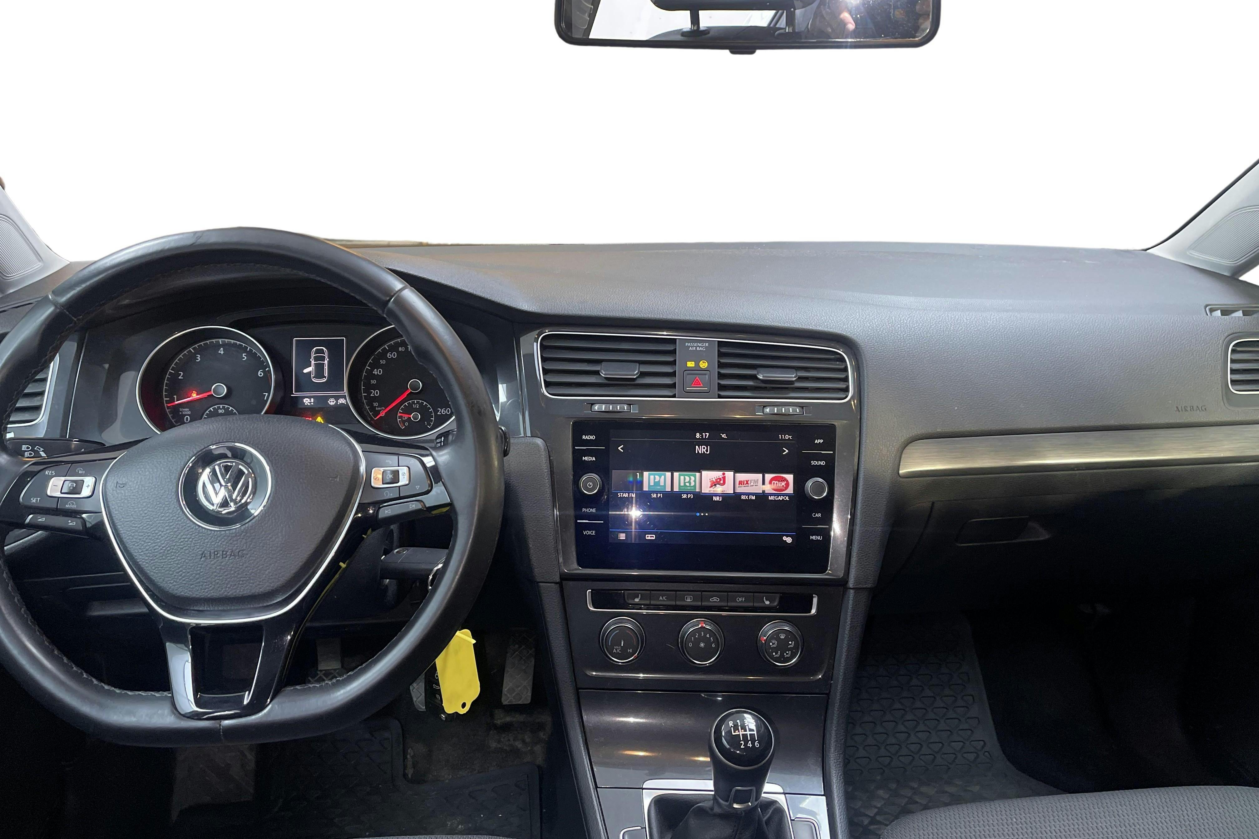 VW Golf VII 1.4 TSI Multifuel 5dr (125hk) - 153 420 km - Manual - white - 2018