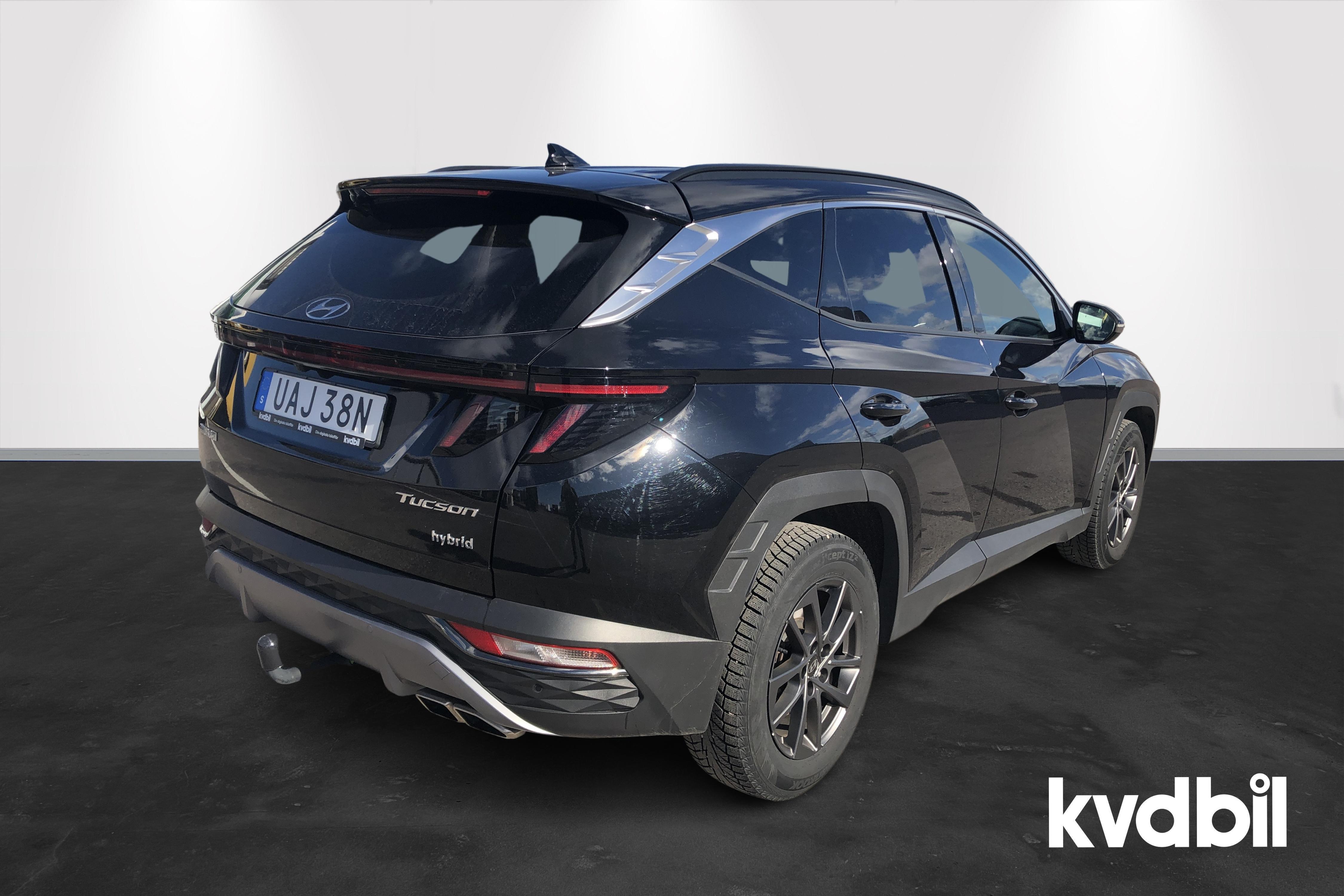 Hyundai Tucson 1.6 GDI Hybrid (230hk) - 3 490 mil - Automat - svart - 2021