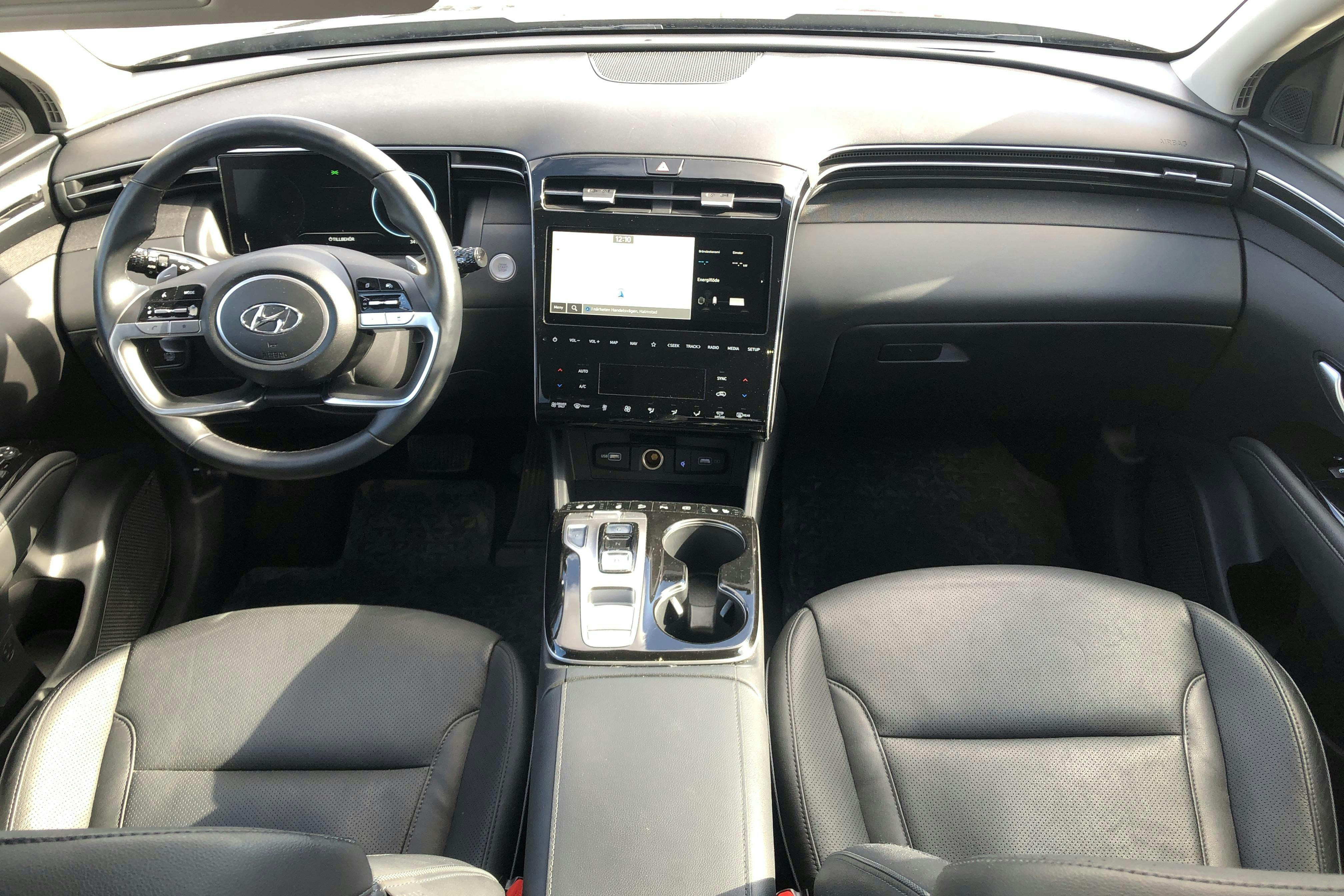 Hyundai Tucson 1.6 GDI Hybrid (230hk) - 3 490 mil - Automat - svart - 2021