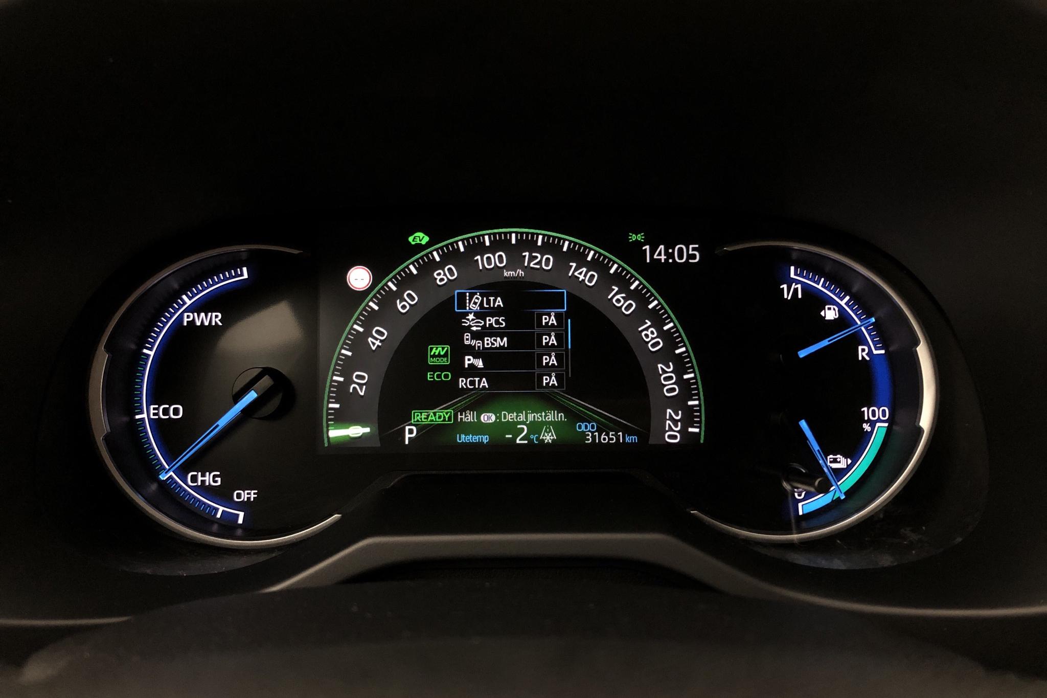 Toyota RAV4 2.5 Plug-in Hybrid AWD (306hk) - 31 650 km - Automatic - gray - 2020