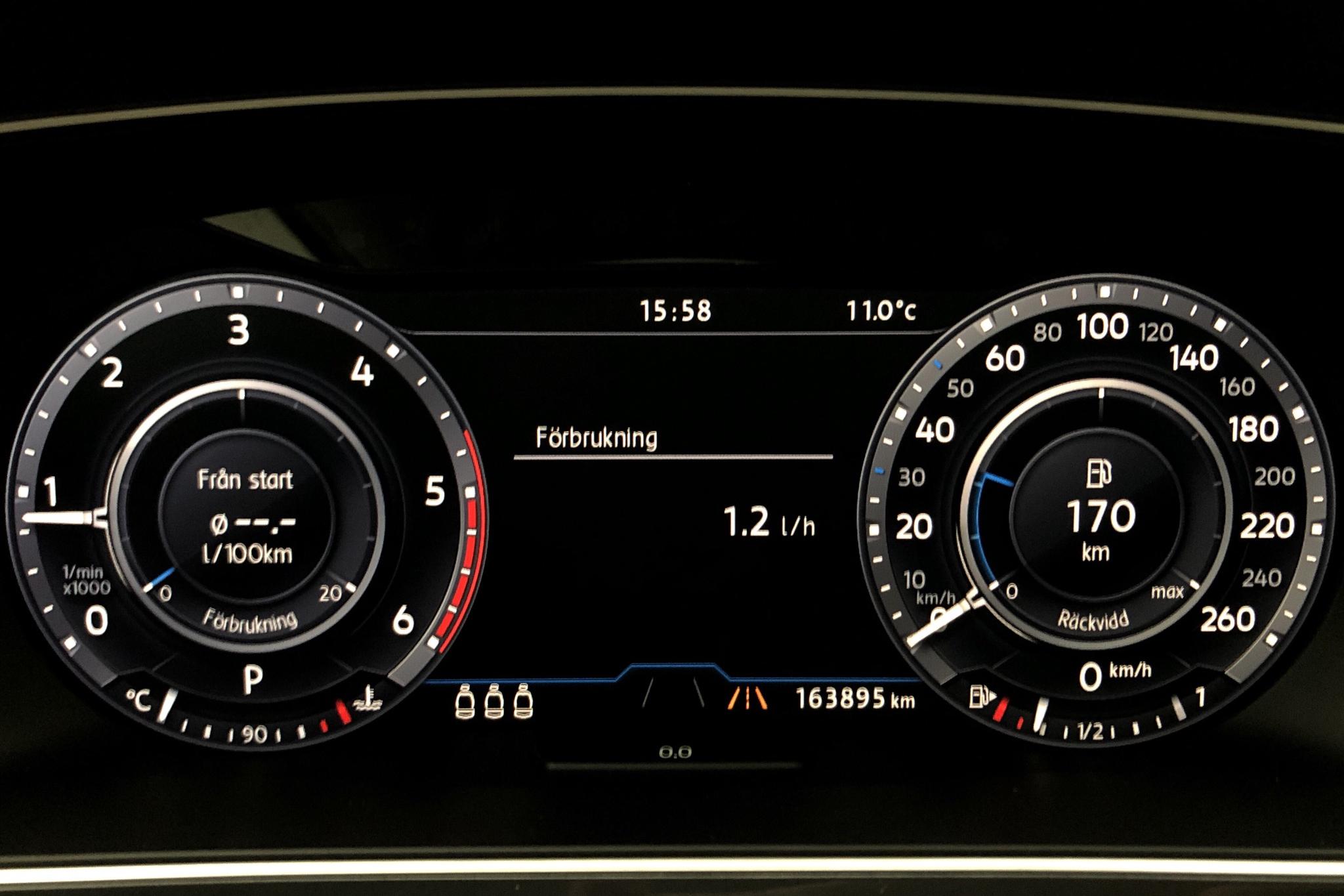 VW Tiguan 2.0 TDI 4MOTION (190hk) - 163 900 km - Automatic - white - 2017