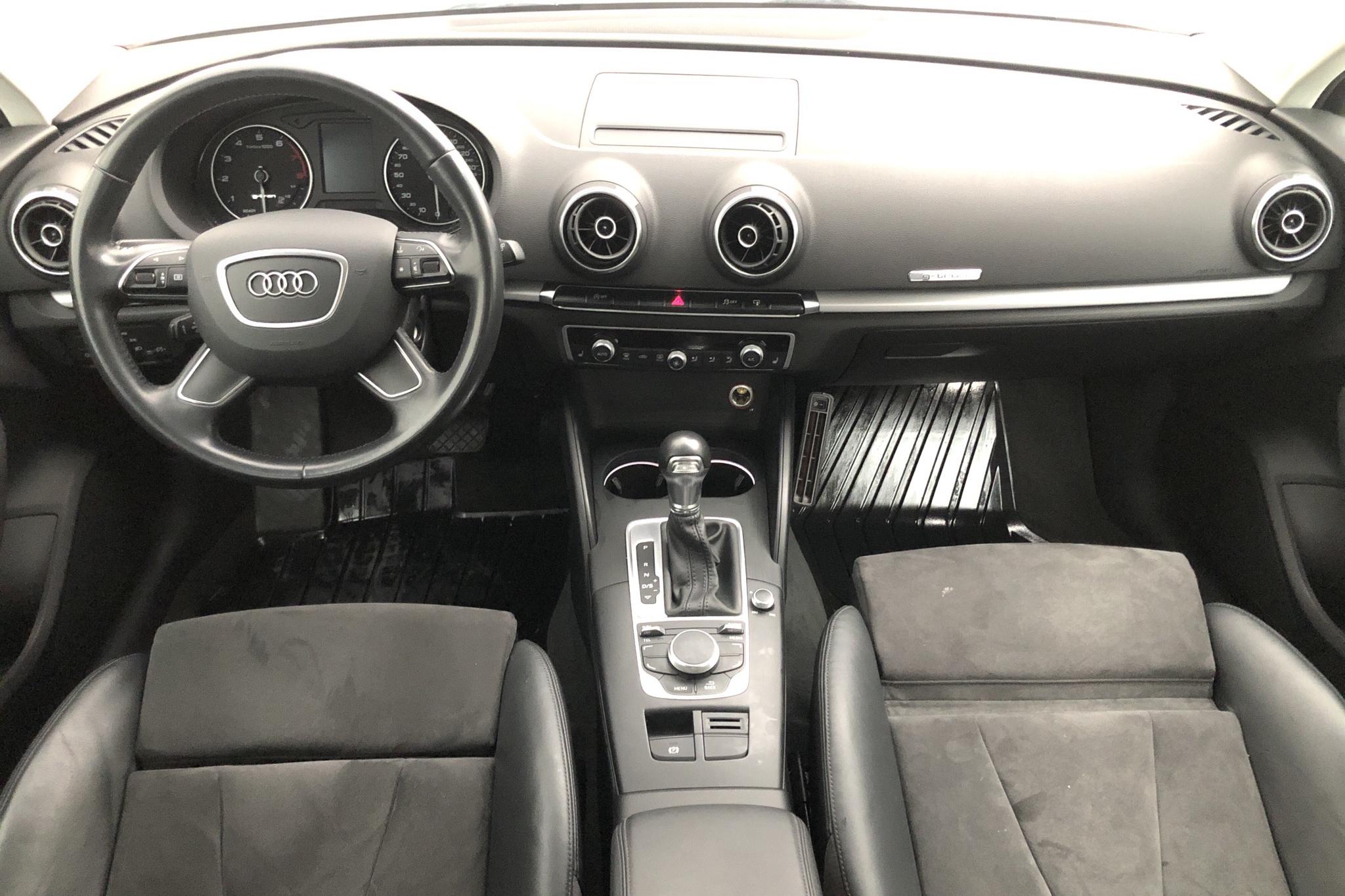 Audi A3 1.4 TFSI g-tron Sportback (110hk) - 8 573 mil - Automat - vit - 2016
