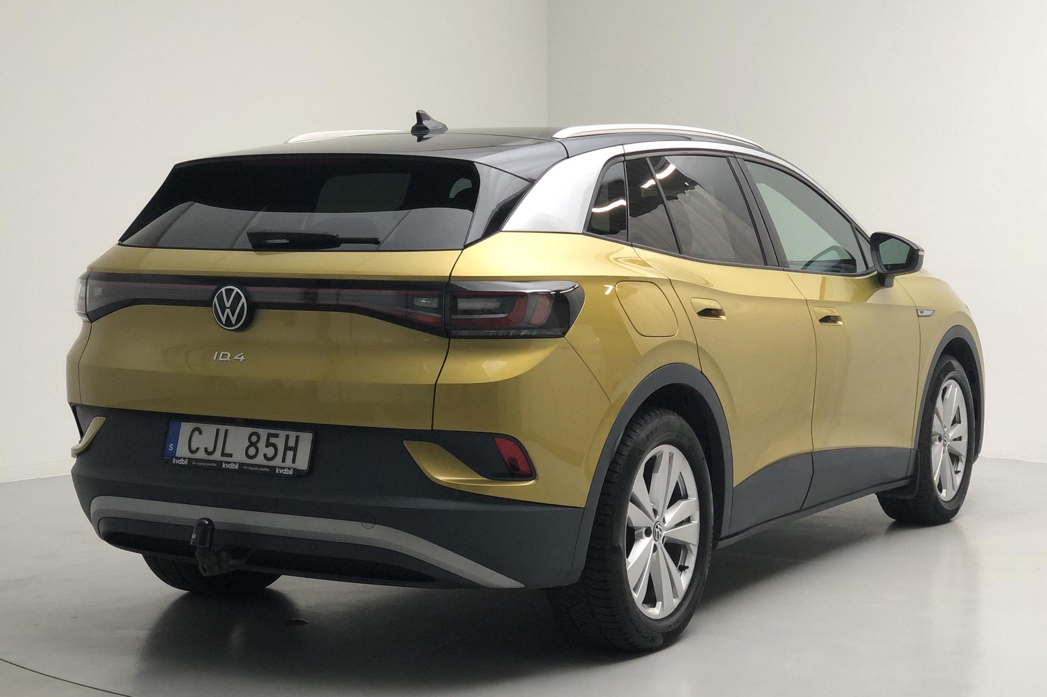 VW ID.4 77kWh (204hk) - 2 846 mil - Automat - gul - 2021