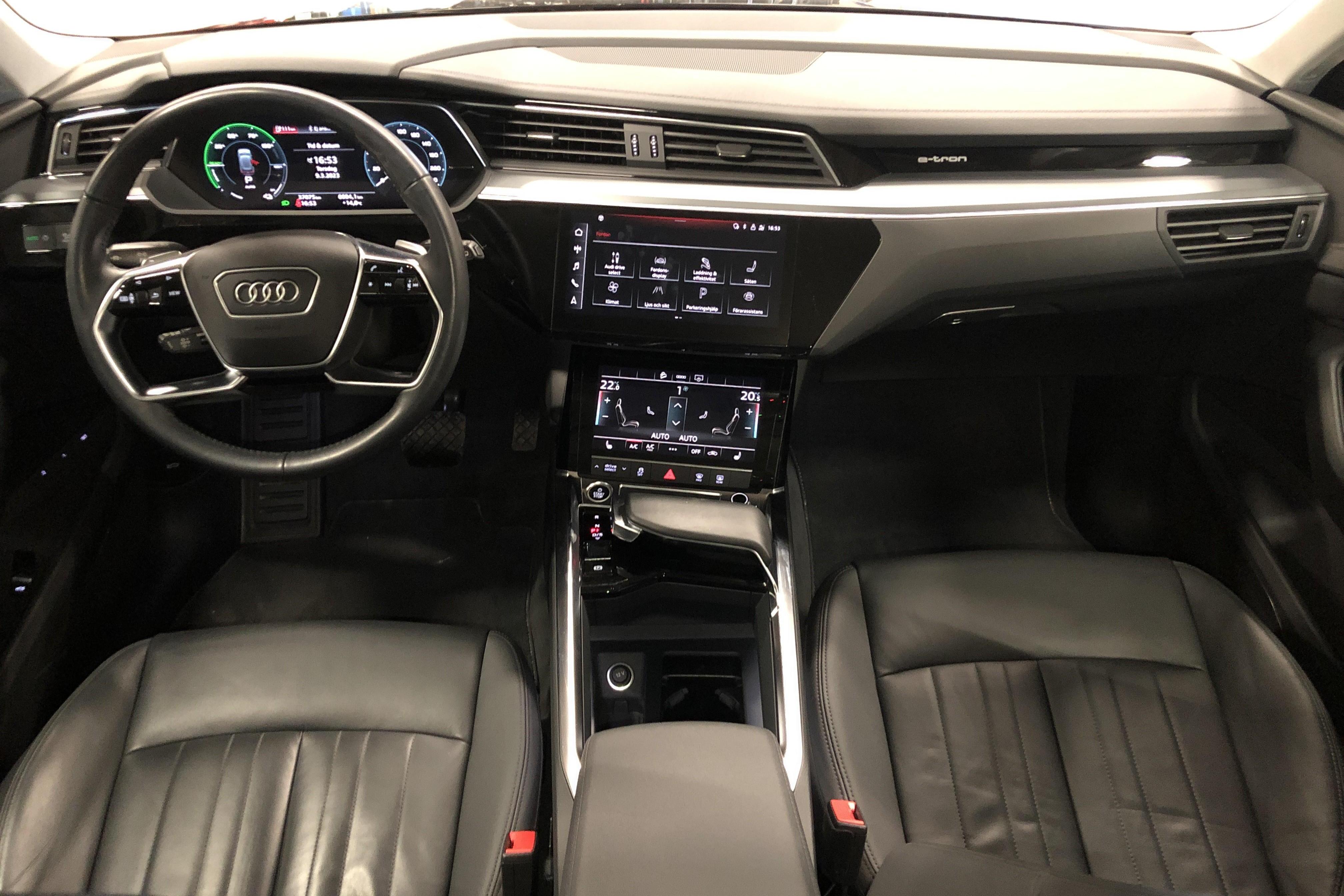Audi e-tron 55 quattro 95 kWh (360hk) - 37 070 km - Automatic - black - 2021