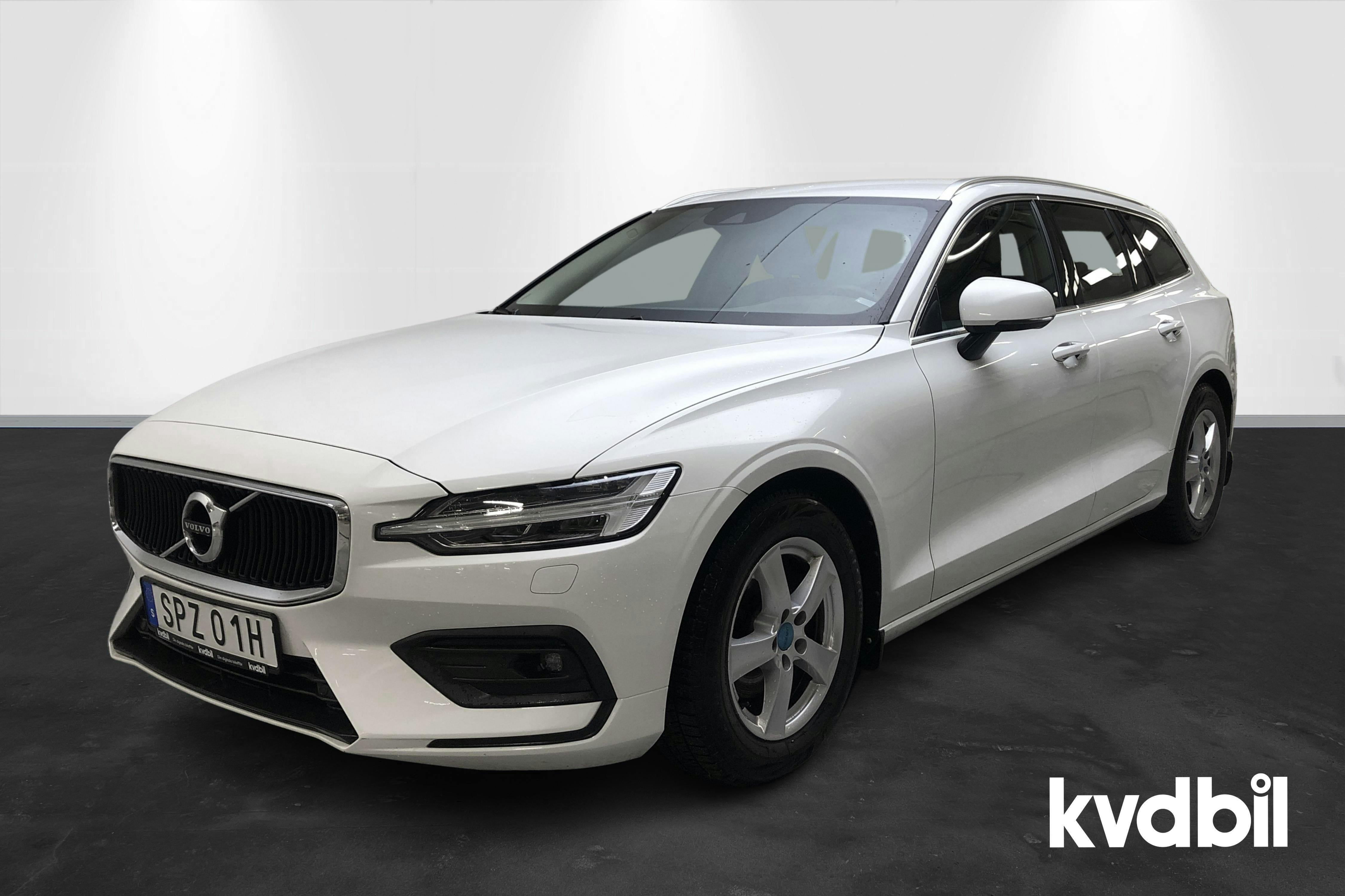 Volvo V60 D4 (190hk) - 44 560 km - Manual - white - 2020