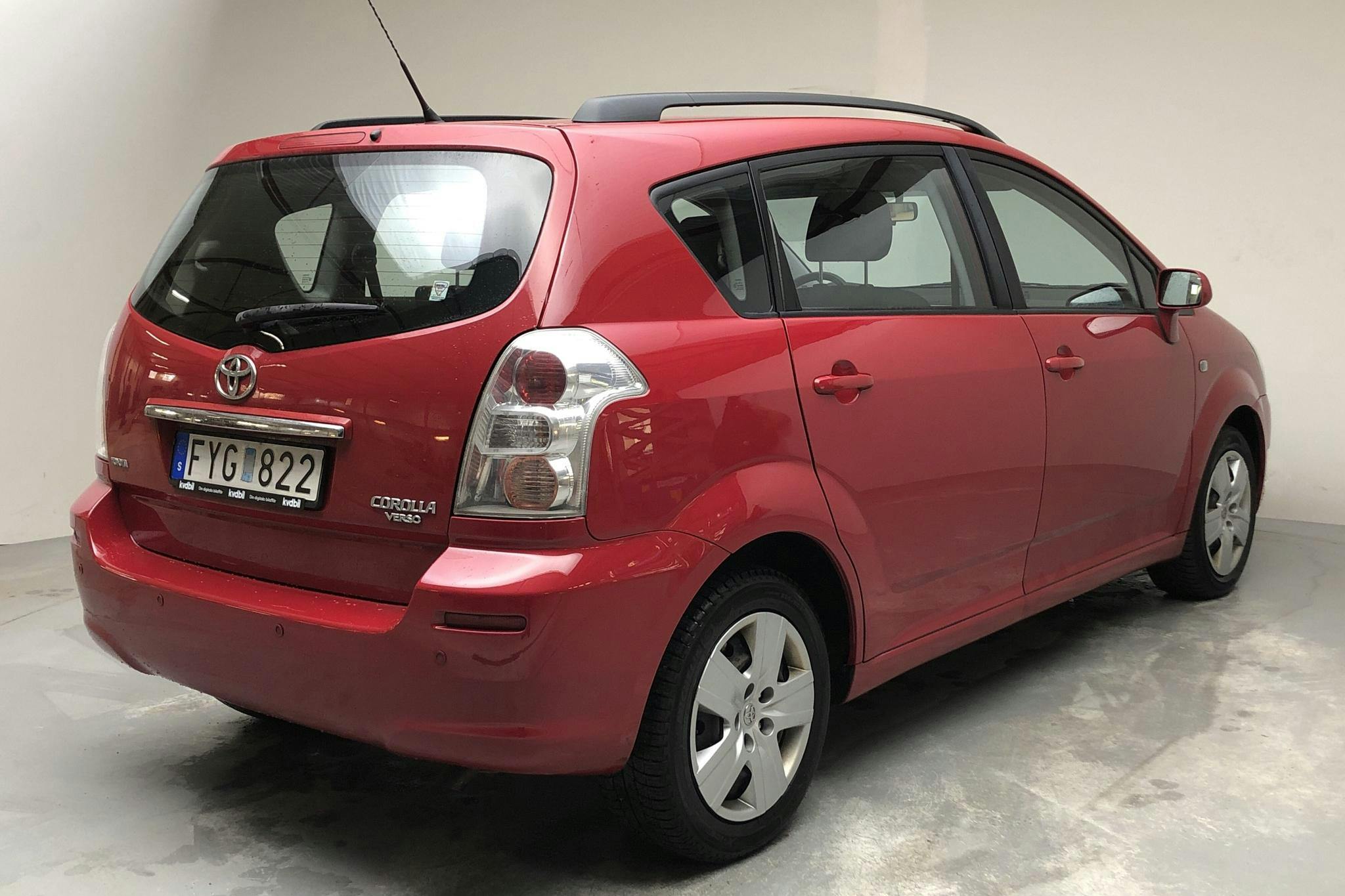 Toyota Corolla Verso 1.8 (129hk) - 113 730 km - Manual - red - 2007