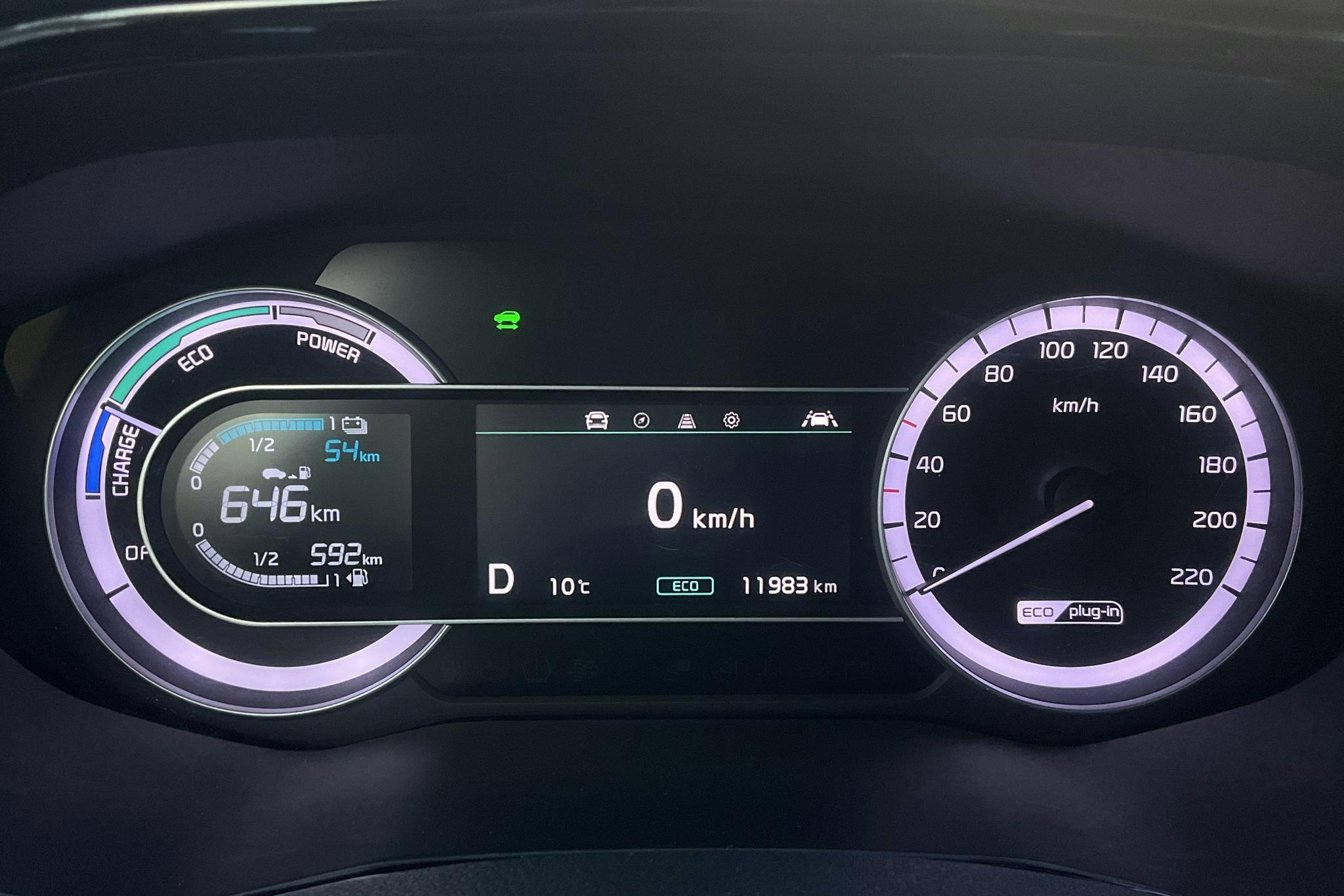 KIA Niro Plug-in Hybrid 1.6 LCI (141hk) - 11 980 km - Automatic - black - 2022