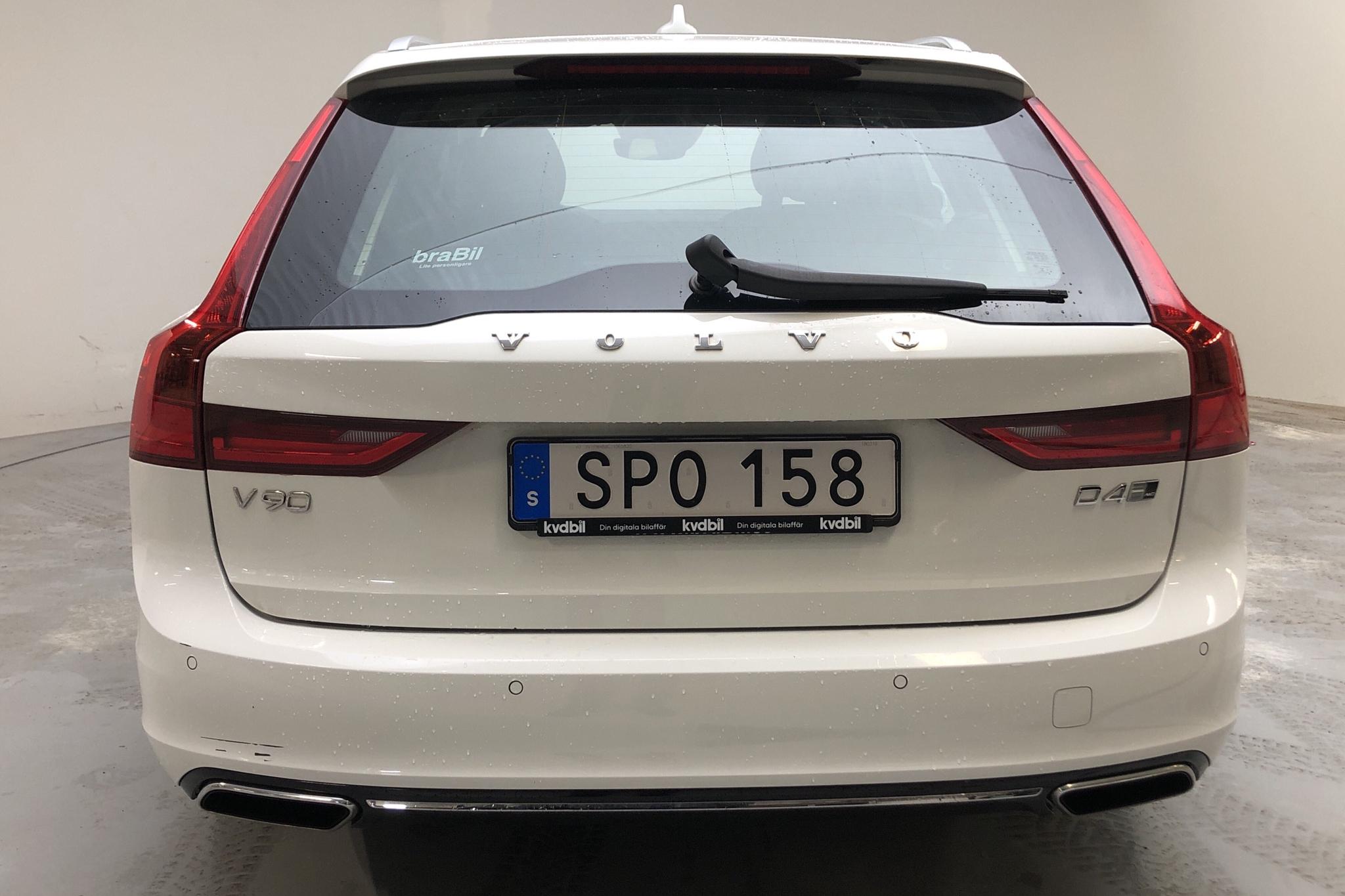 Volvo V90 D4 AWD (190hk) - 109 690 km - Automatic - white - 2018