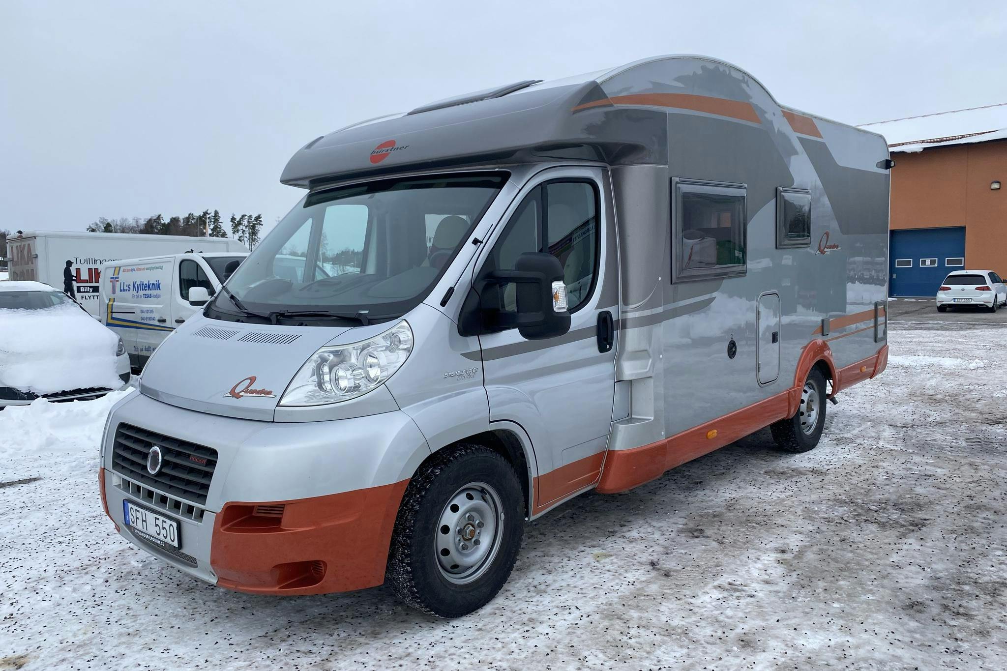 FIAT Burstner Quadro IT 664 Husbil - 2 520 mil - Manuell - vit - 2008