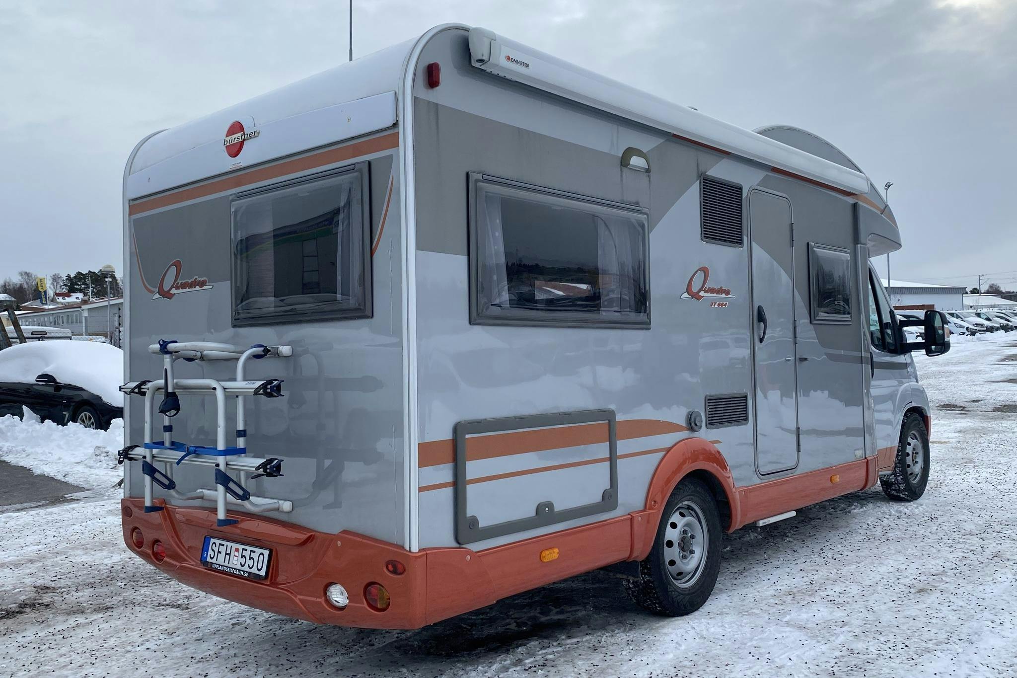FIAT Burstner Quadro IT 664 Husbil - 2 520 mil - Manuell - vit - 2008