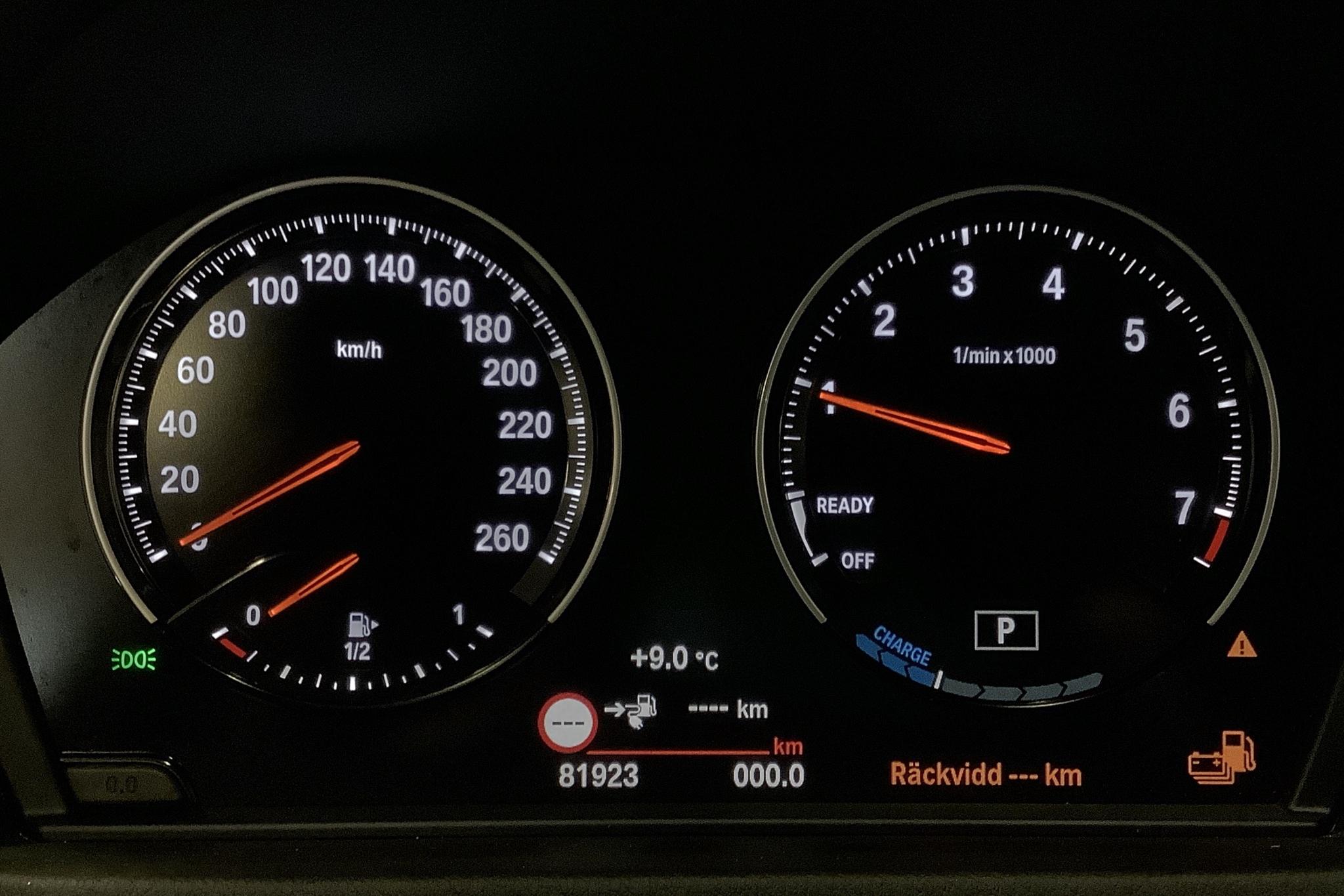 BMW X1 xDrive25e 9,7 kWh LCI, F48 (220hk) - 81 920 km - Automatic - black - 2021